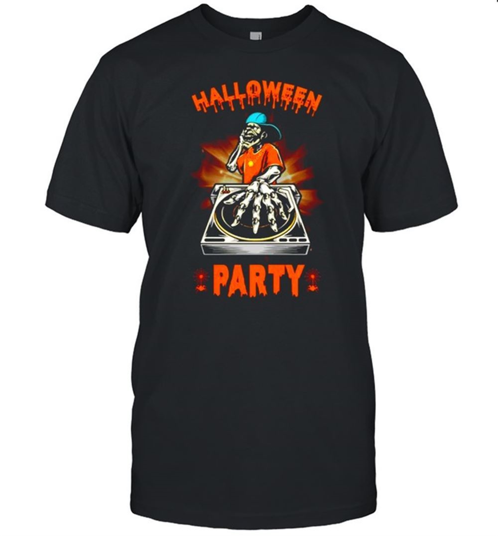 Halloween Party Dj Graphics Halloween Shirt