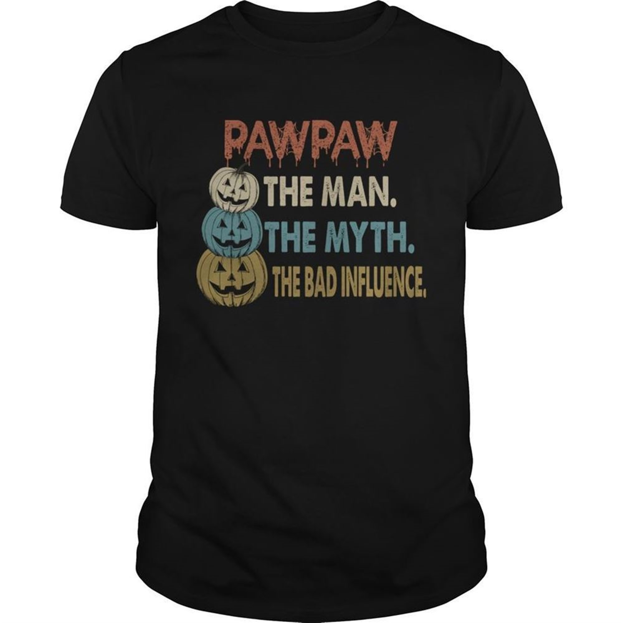 Halloween Pawpaw The Man The Myth The Influence Tshirt