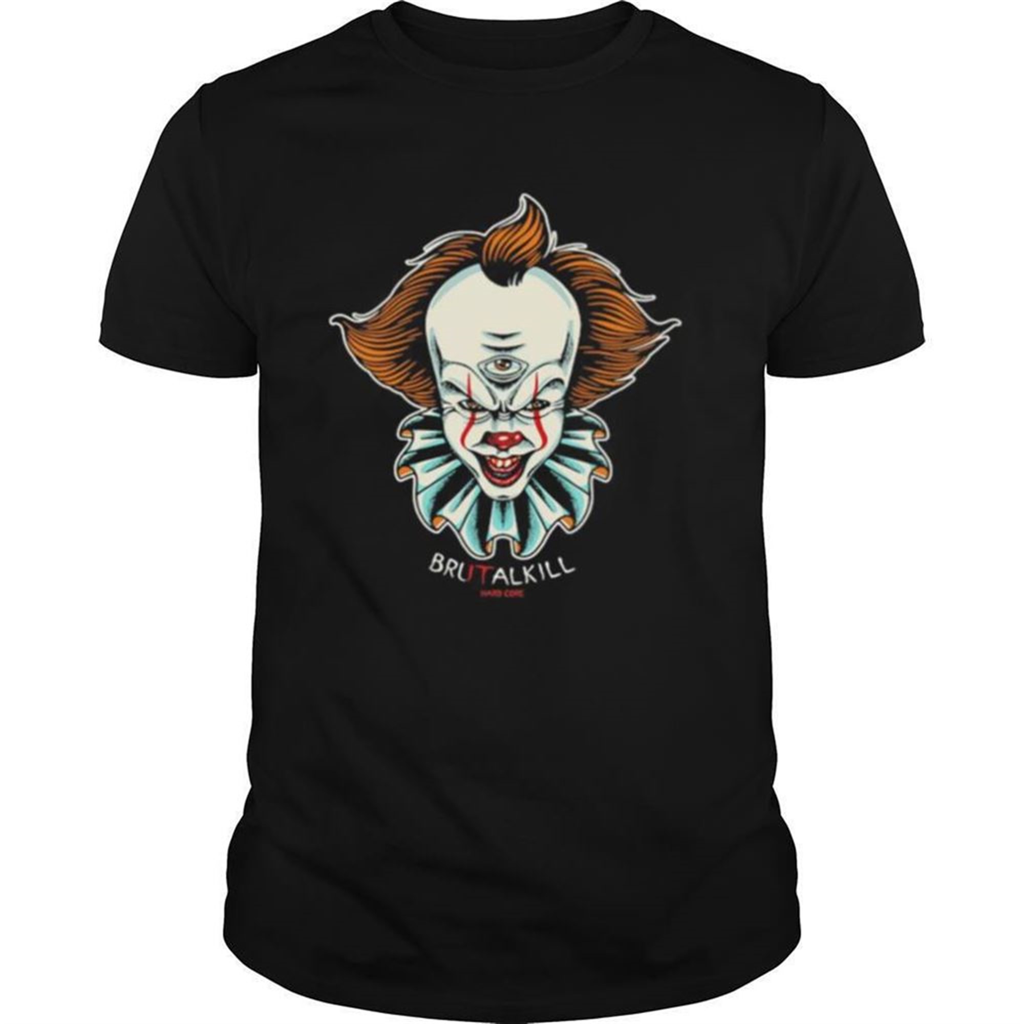 Halloween Pennywise Brutalkill Hard Core Shirt