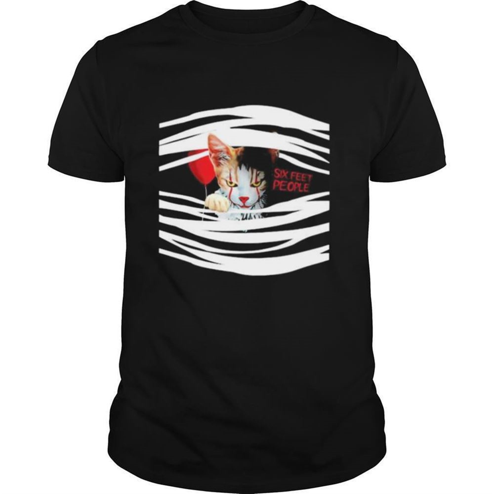 Halloween Pennywise Cat Six Feet People Shirt