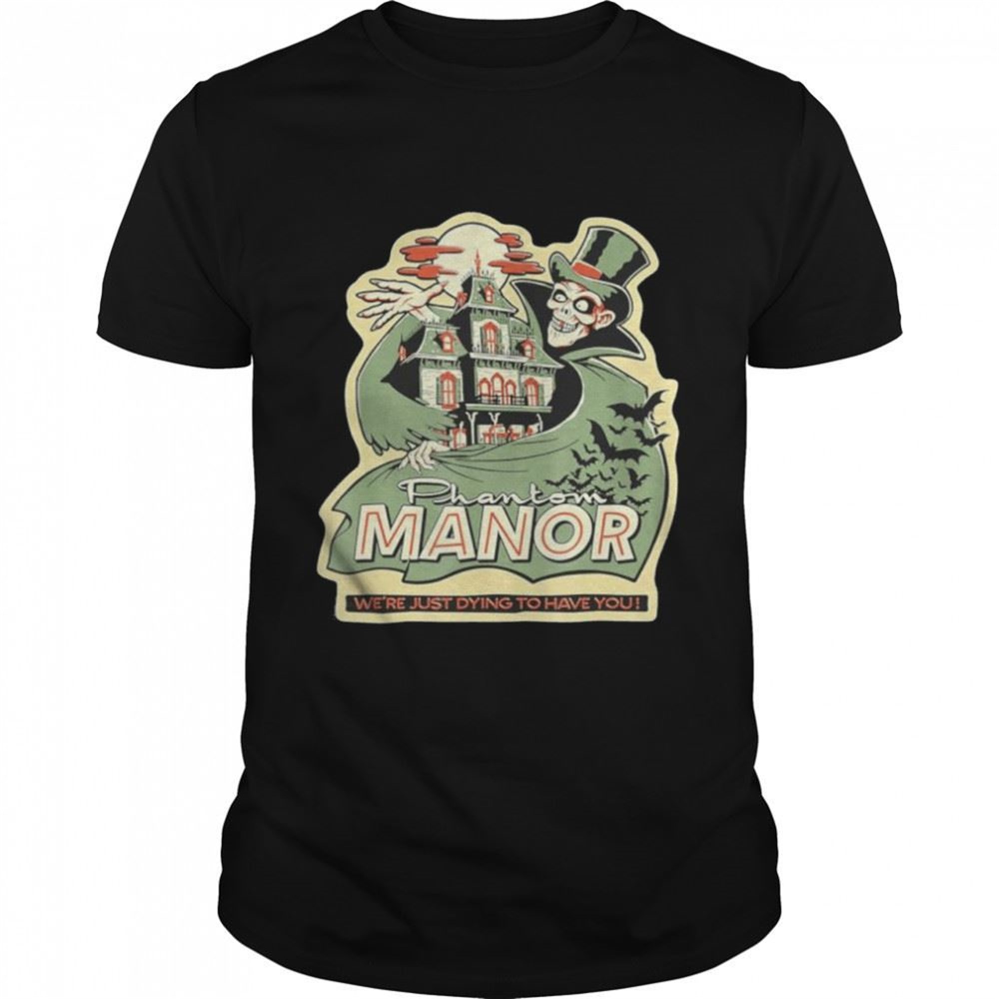 Halloween Phantom Manor Green Shirt