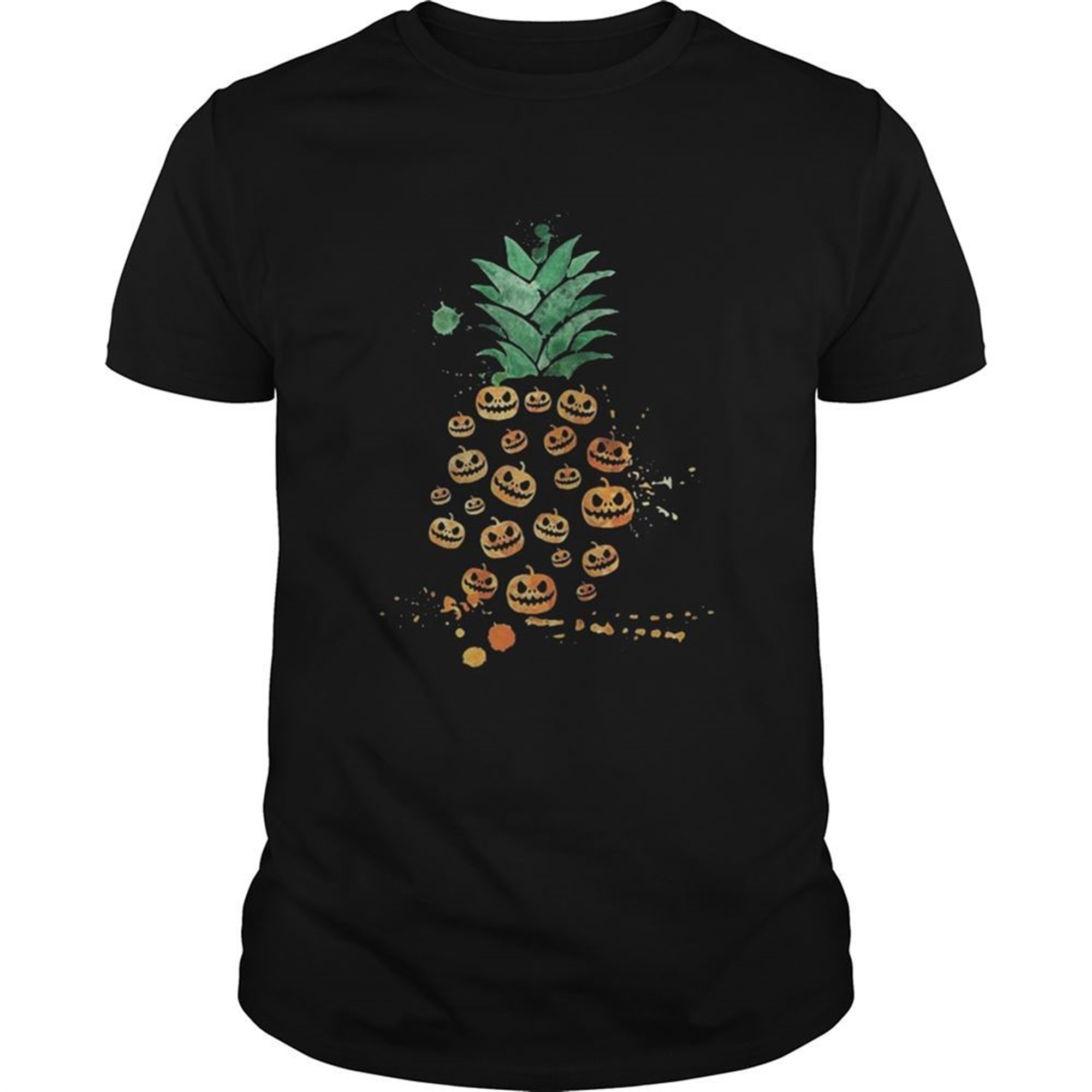 Halloween Pineapple Pumpkin Shirt