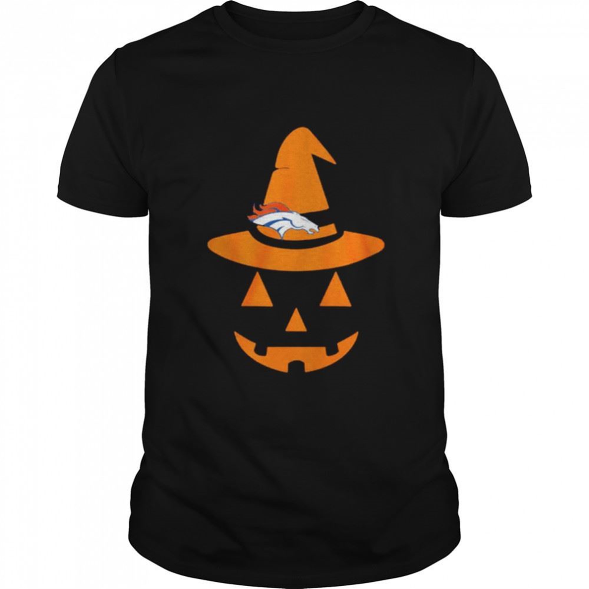 Halloween Pumpkin Denver Broncos Shirt