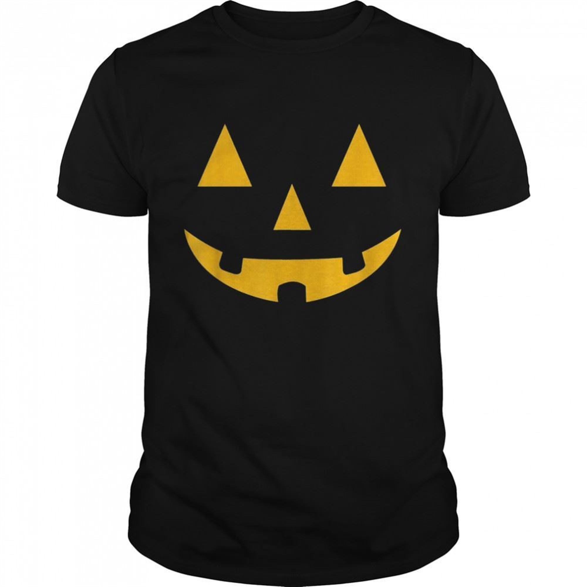 Halloween Pumpkin Face Scary Cosplay Shirt