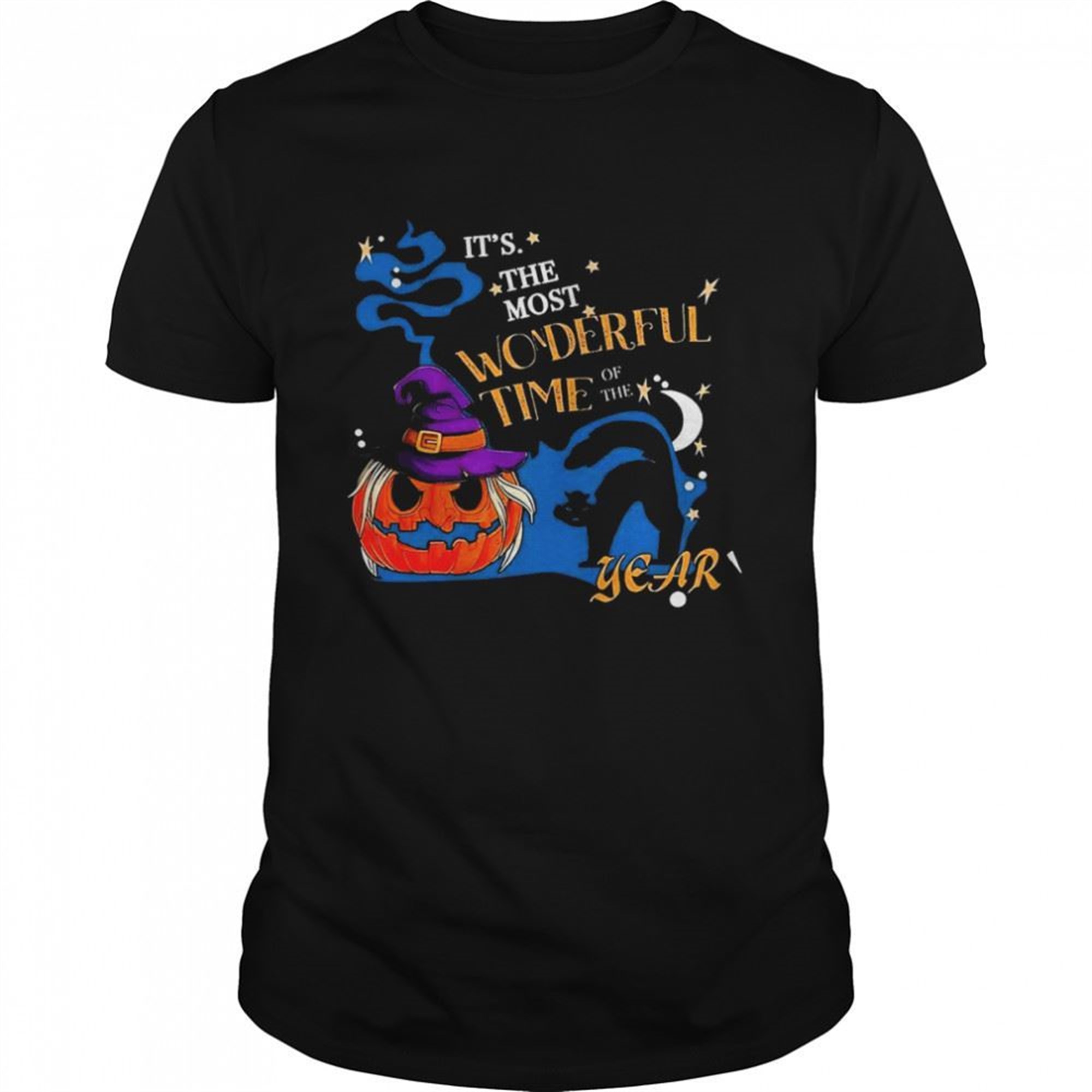 Halloween Pumpkin T Shirt Its The Most Wonderful Time Shirt