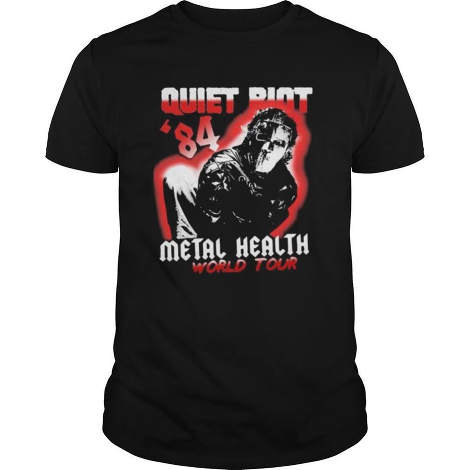 Halloween Quiet Riot 84 Mental Health World Tour Shirt