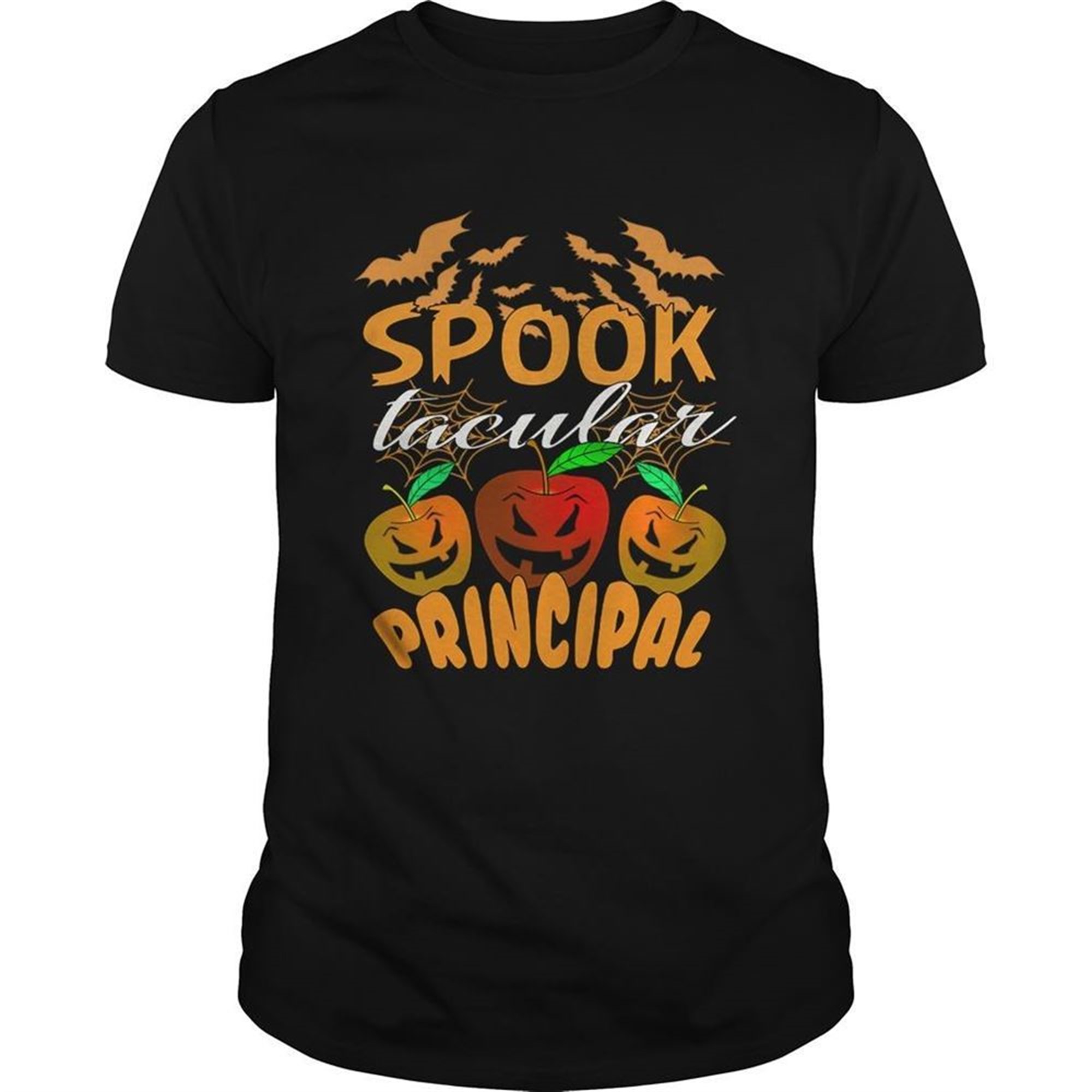 Halloween Spook Tacular Principal Teacher Gift Tshirt