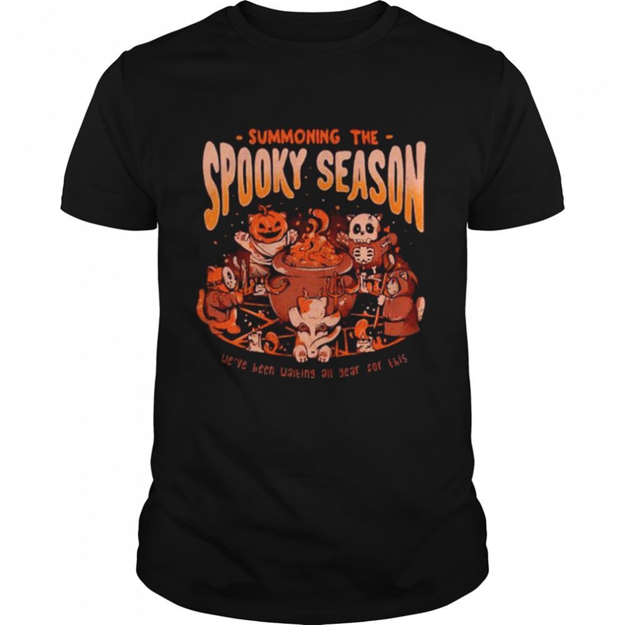 Halloween Summoning The Spooky Season Shirt