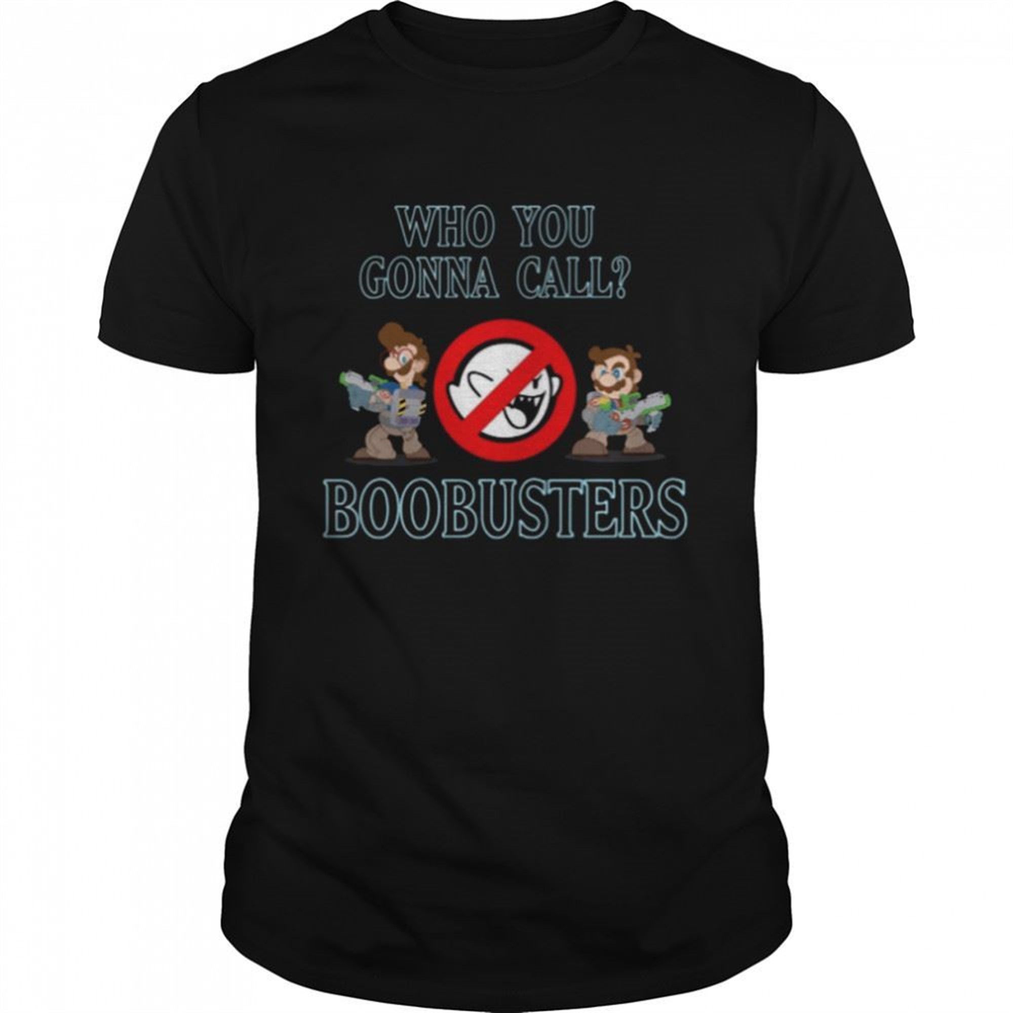 Halloween Super Mario Ghostbuster Shirt