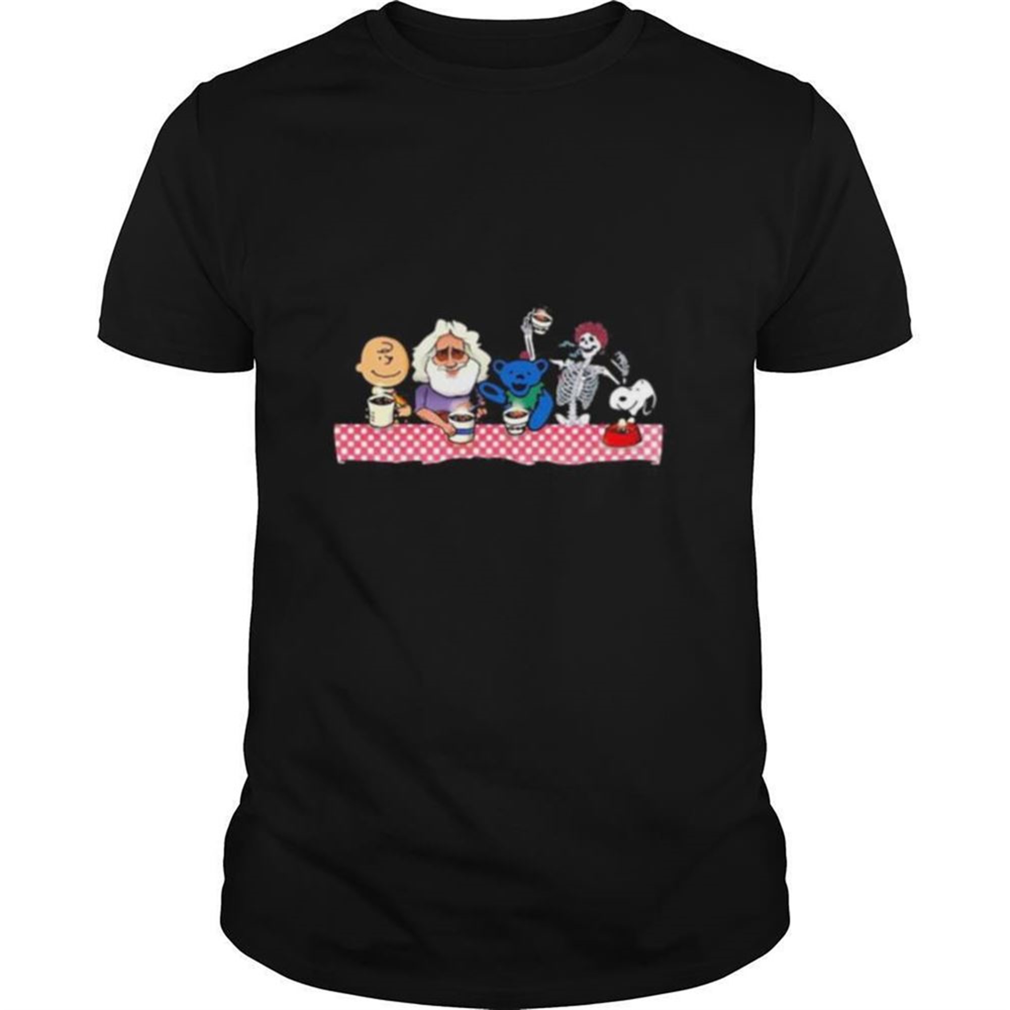 Halloween The Peanuts Skeleton Bear Shirt