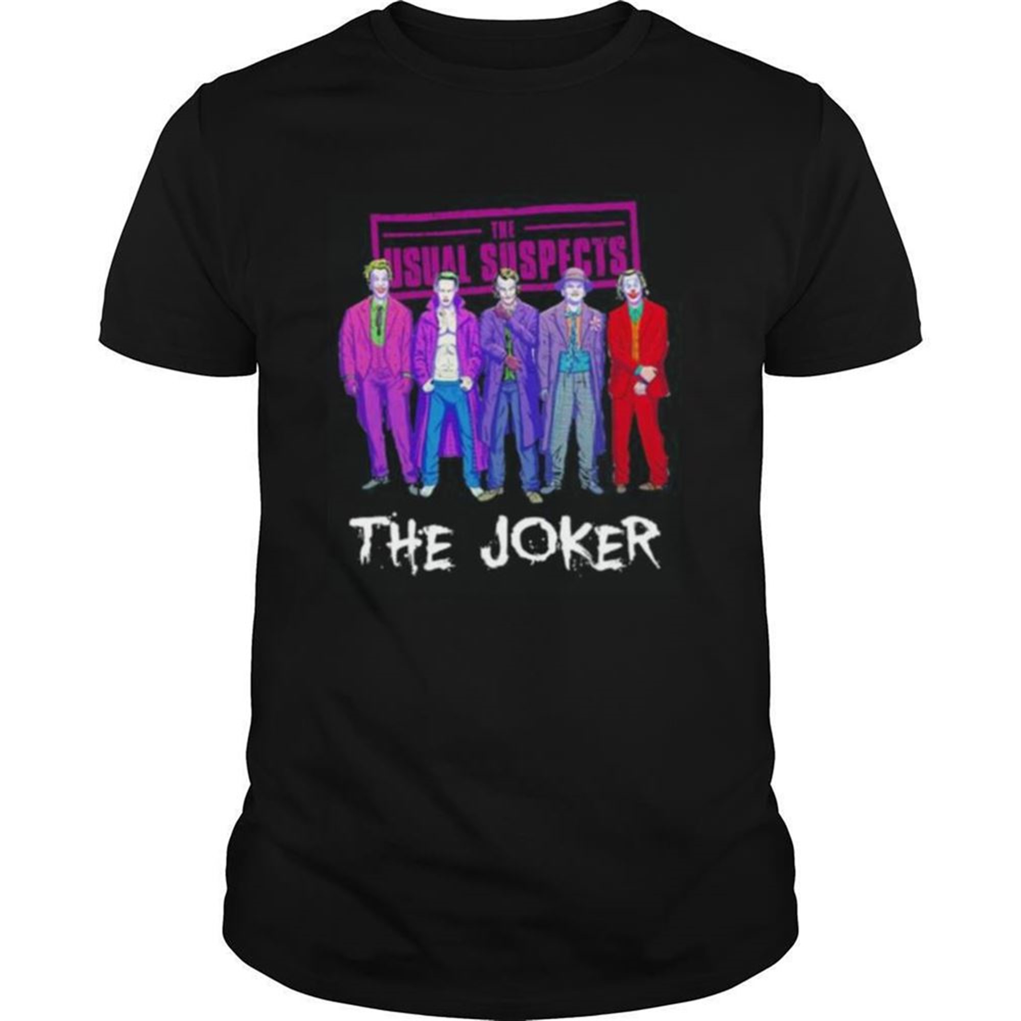 Halloween The Usual Suspects The Joker Characters Shirt
