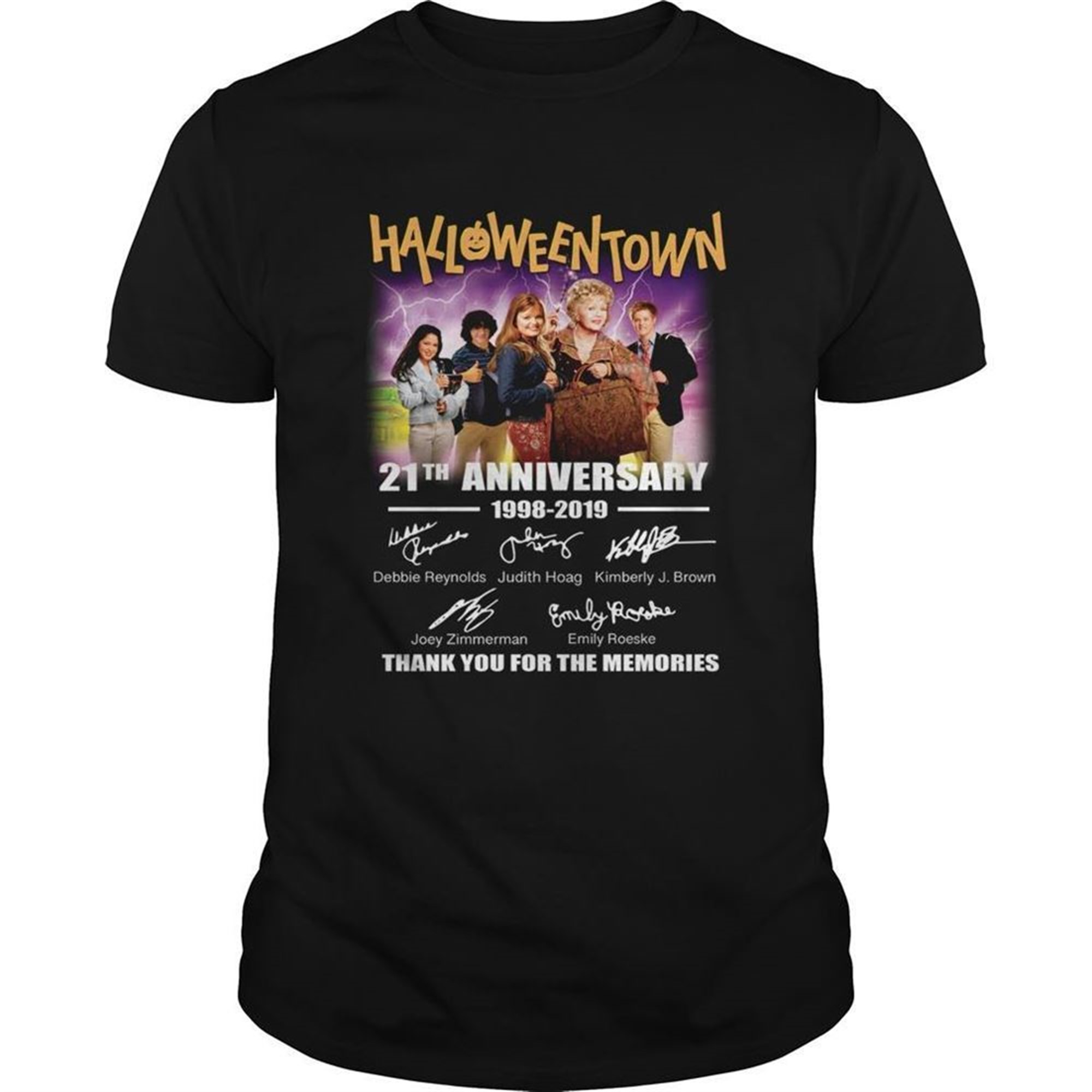 Halloween Town 21th Anniversary 1998 2019 Thank You For The Memories Shirt