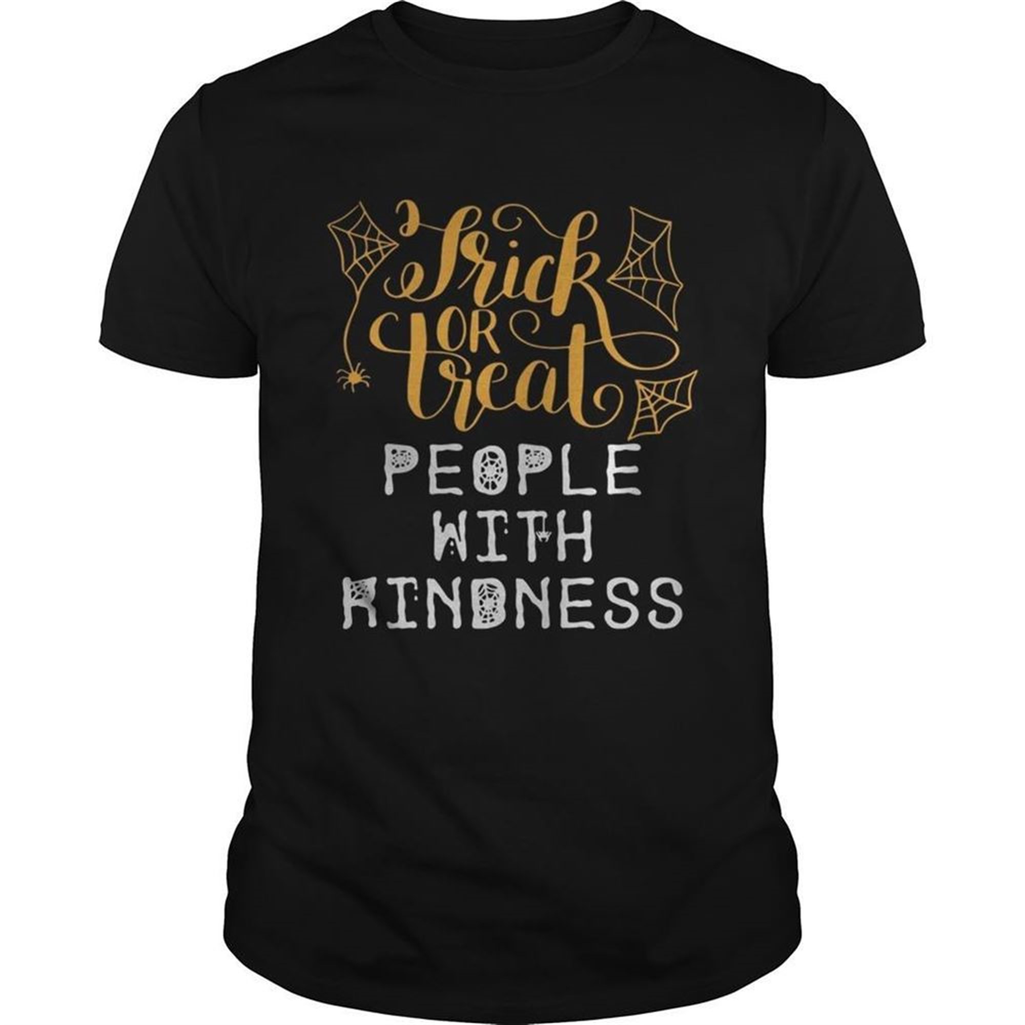 Halloween Trick Or Treat People With Kindness Shirt