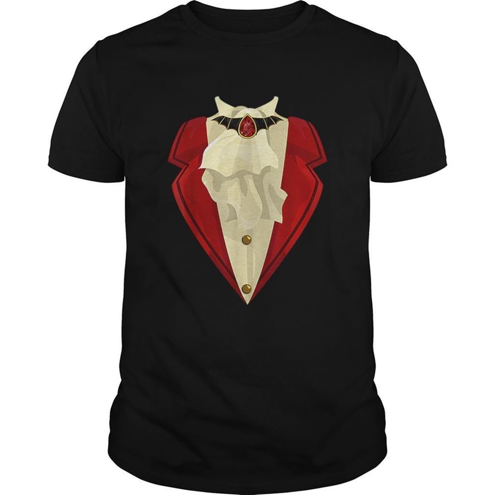 Halloween Vampire Tuxedo Costume Funny Gift Shirt
