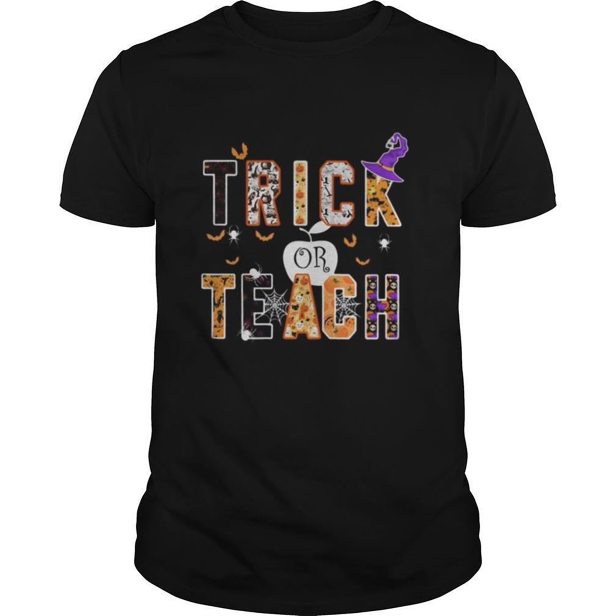 Halloween Witch Trick Or Teach Shirt