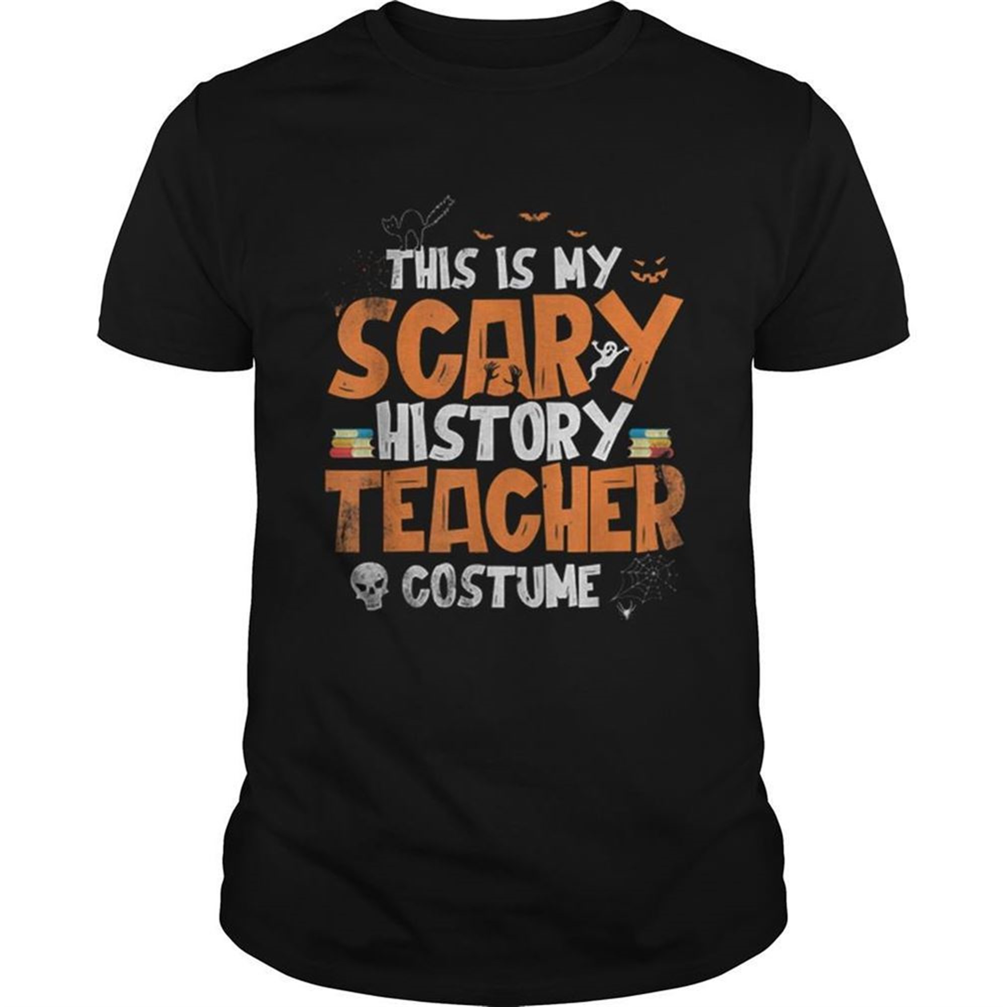 Halloweenscary Costume History Teacher Gift Shirt