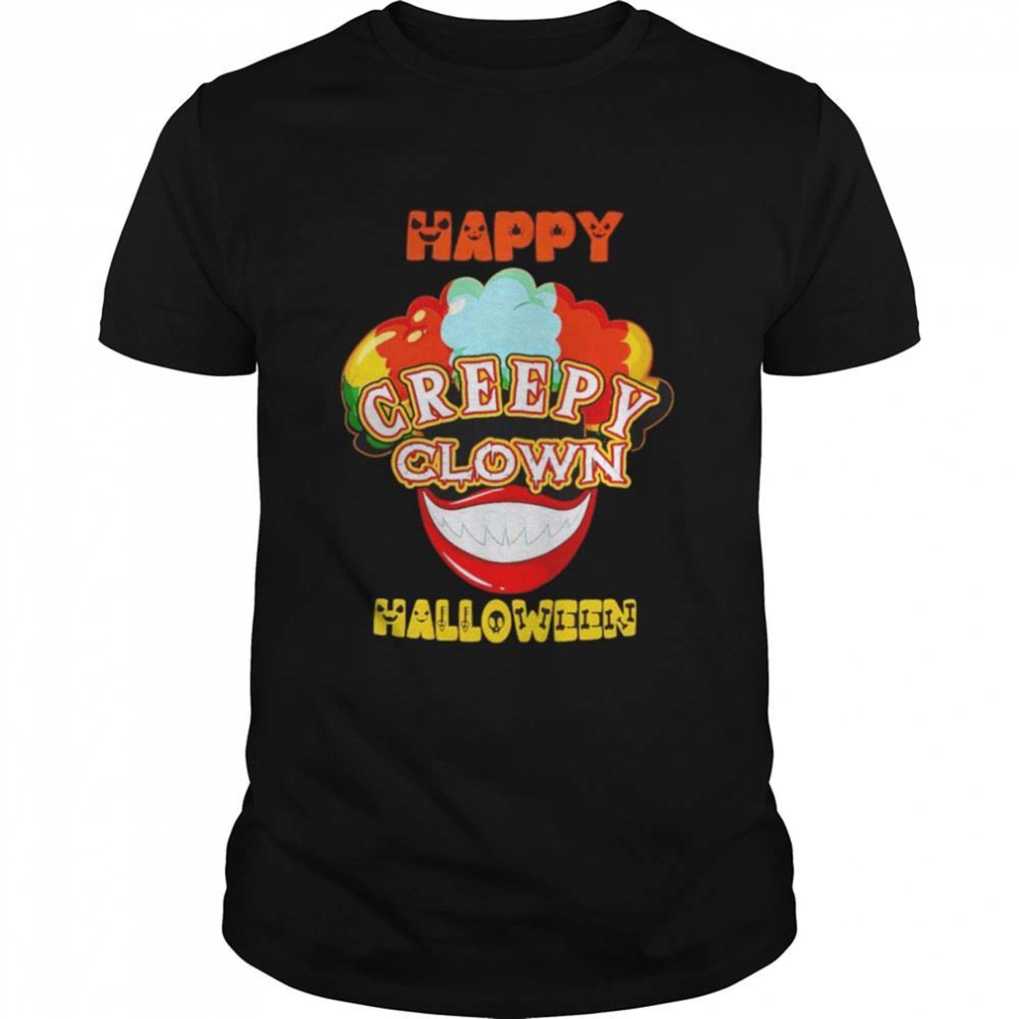 Happy Halloween Creepy Clown Shirt