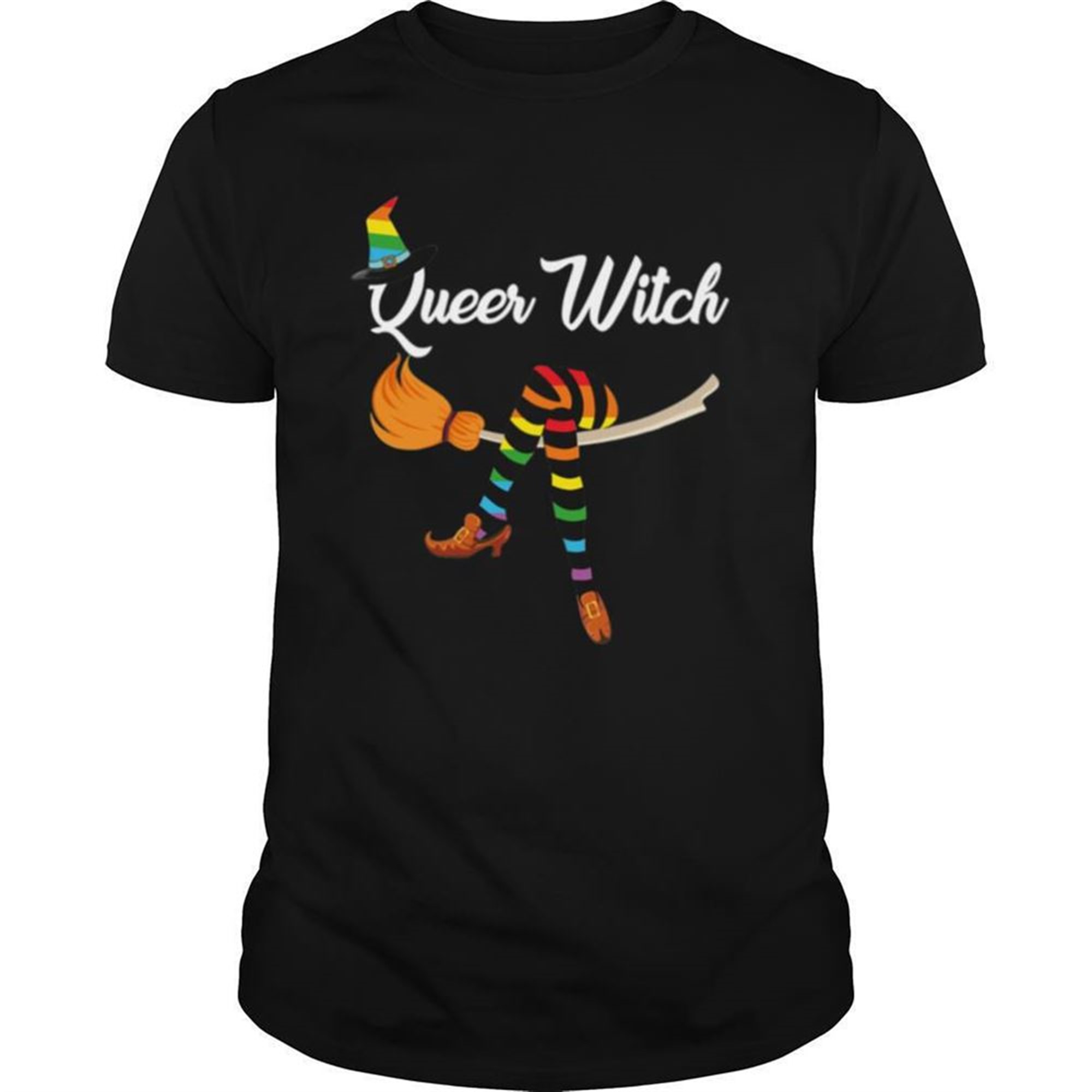 Happy Halloween Day Lgbt Queer Witch Shirt