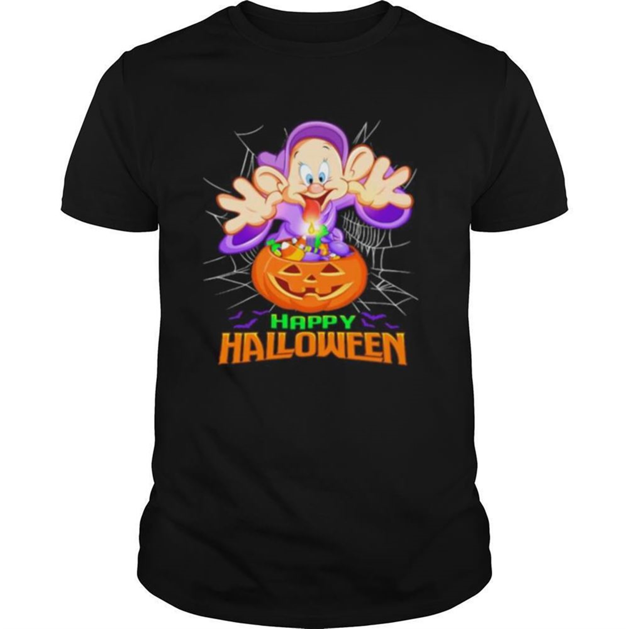Happy Halloween Dopey Dwarf Witch Shirt