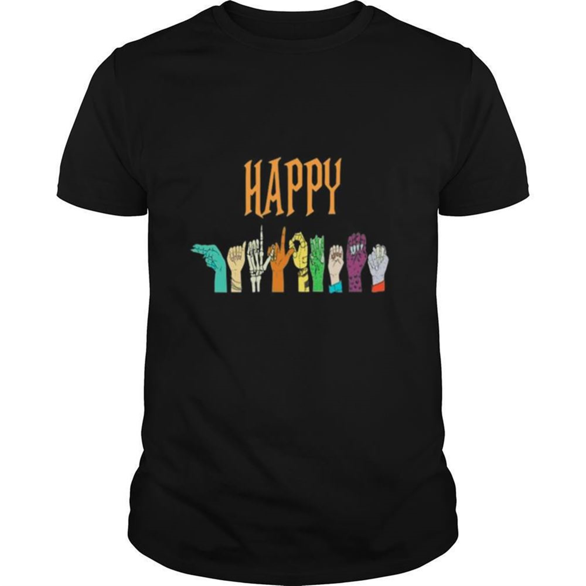 Happy Halloween Hand Sign Shirt