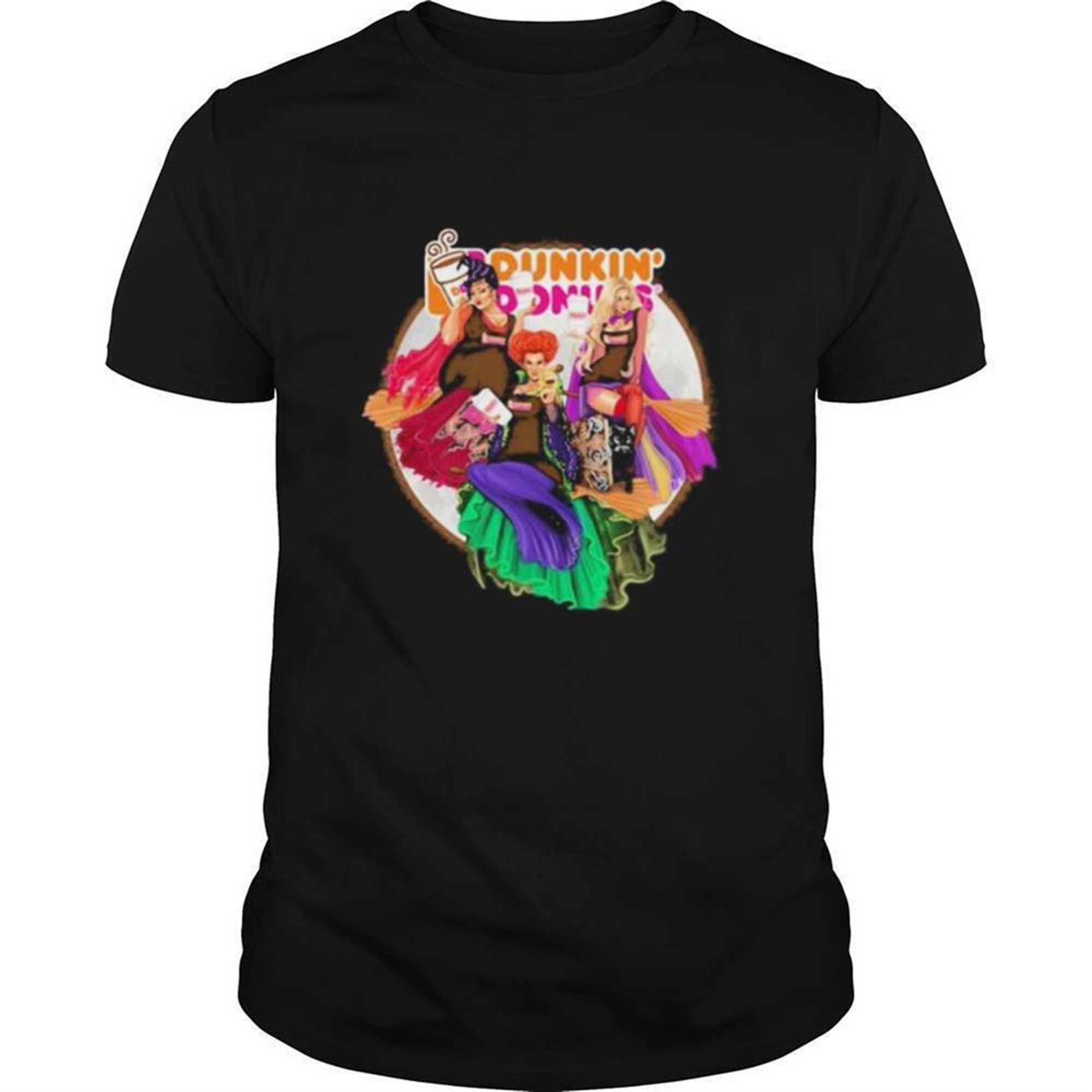 Happy Halloween Hocus Pocus Dunkin Donuts Shirt