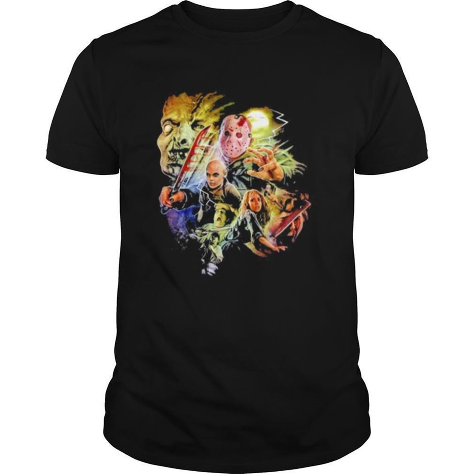Happy Halloween Jason Voorhees And Children Shirt