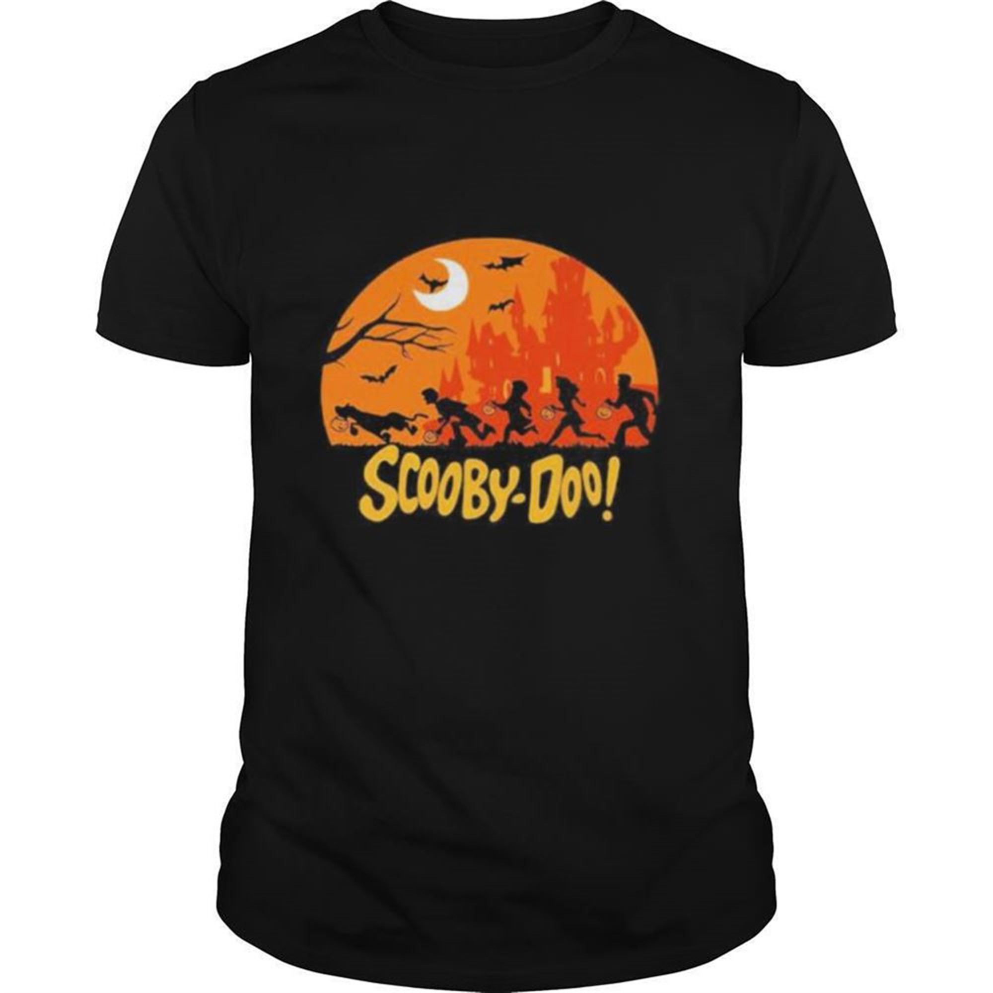 Happy Halloween Scooby Doo Moon Shirt
