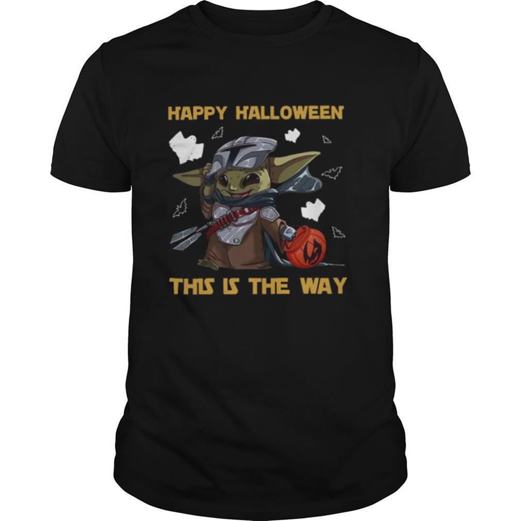 Happy Halloween This Is The Way Baby Yoda Shirt