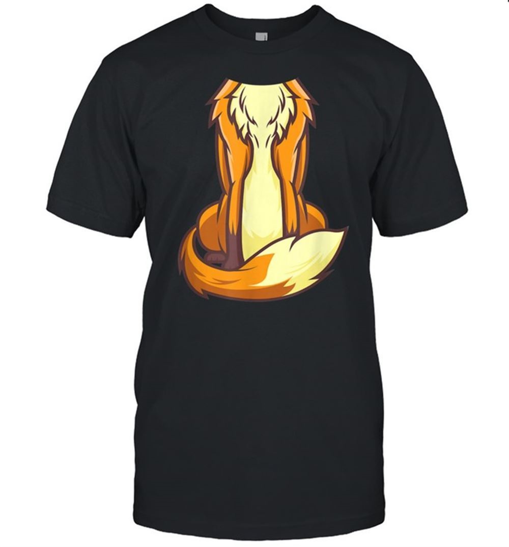 Headless Fox Halloween Foxes Body Costume Easy Outfit Shirt