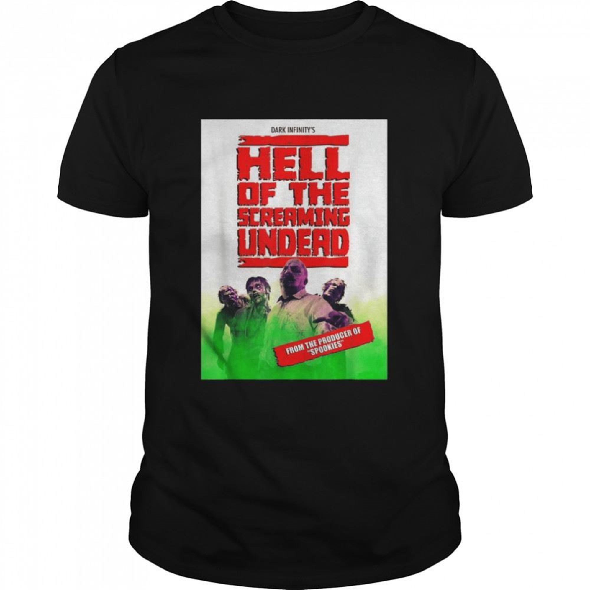 Hell Of The Screaming Undead Halloween Shirt