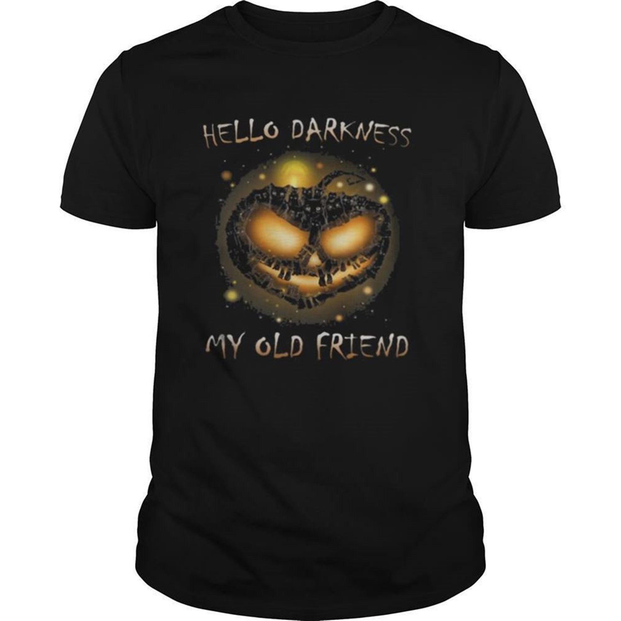 Hello Darkness My Old Friend Bling Halloween Shirt