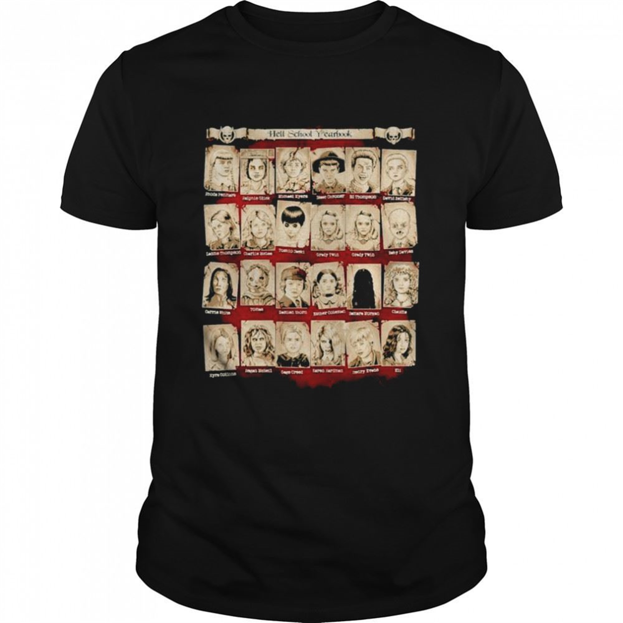 Hellschool Yearbook Halloween Shirt