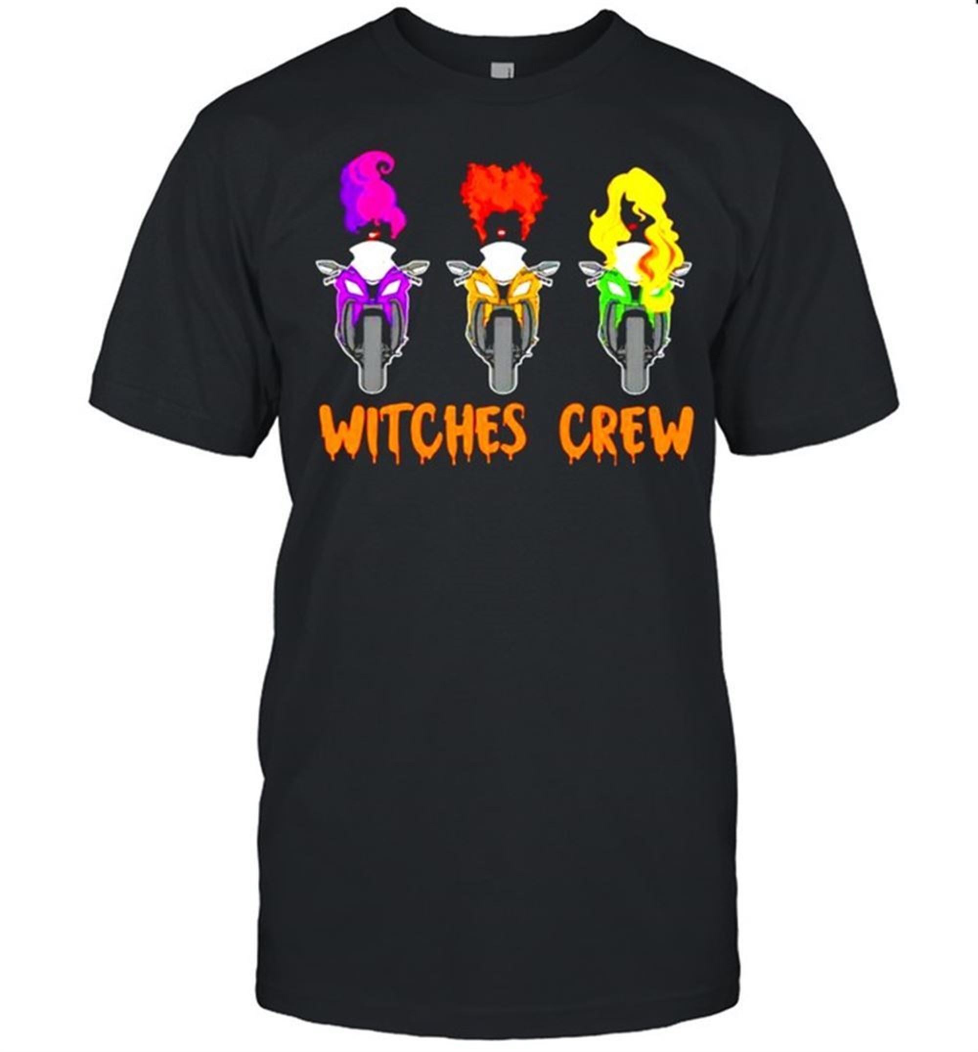 Hocus Pocus Superbike Witches Crew Halloween Shirt