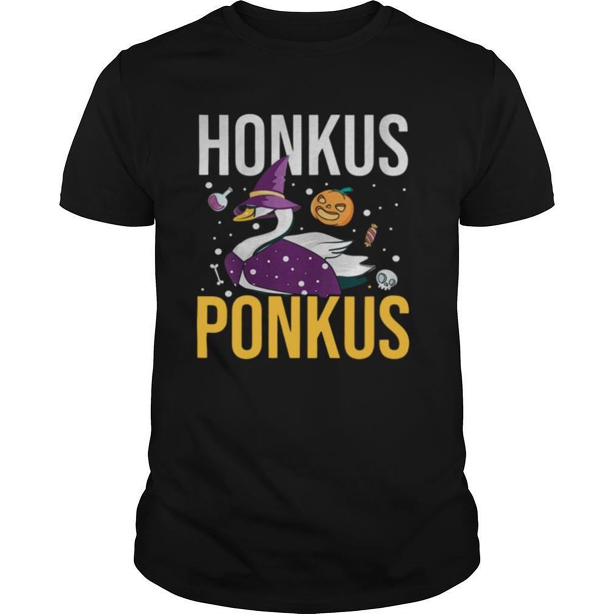 Honkus Ponkus Shirt Funny Halloween Witches Duck Gifts Shirt