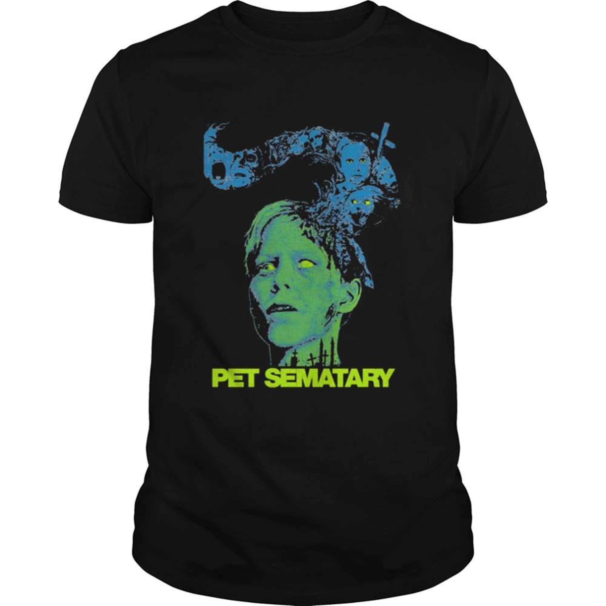 Horror Illustration Pet Sematary Halloween Shirt 1