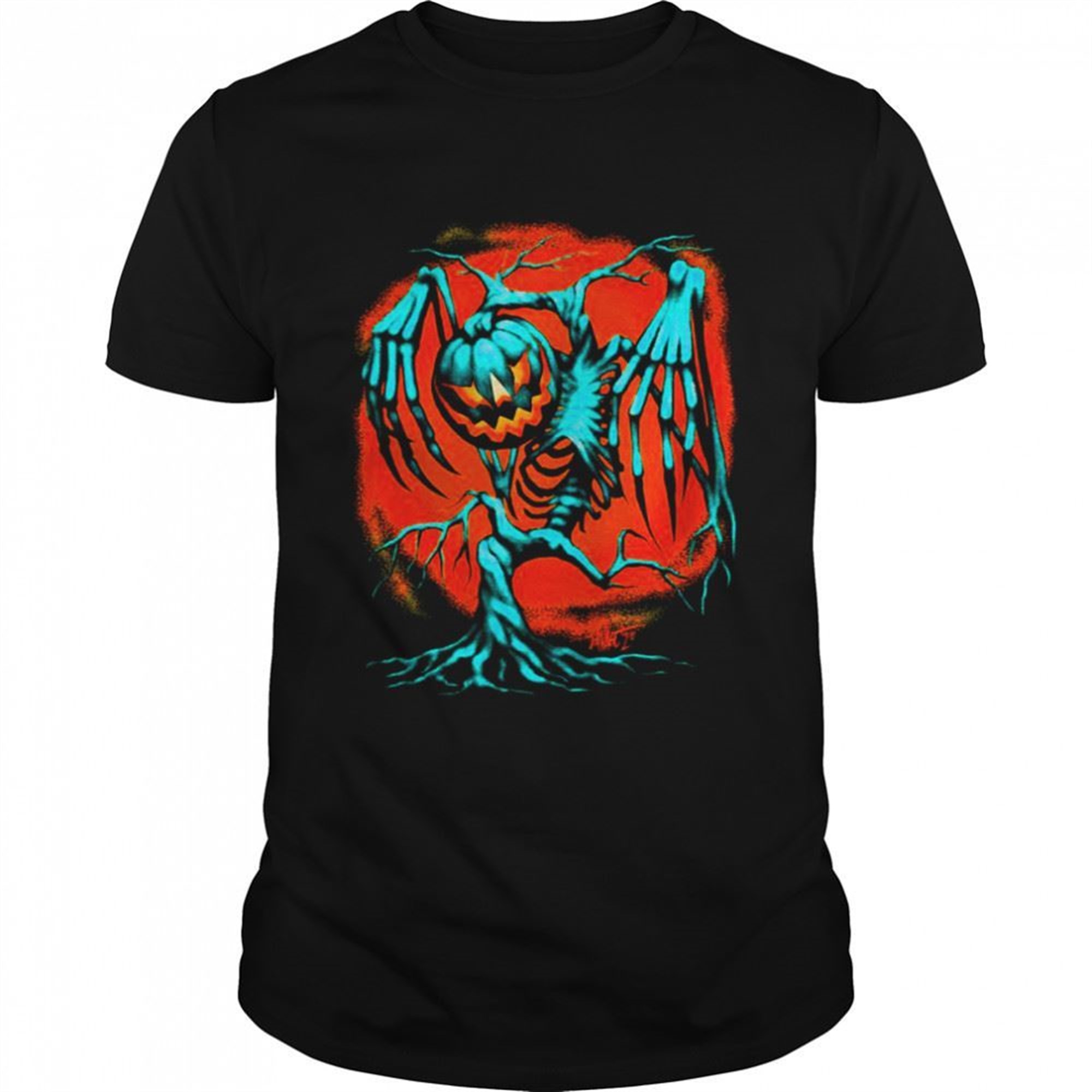 Horror Tree Tricker Tree Halloween Shirt
