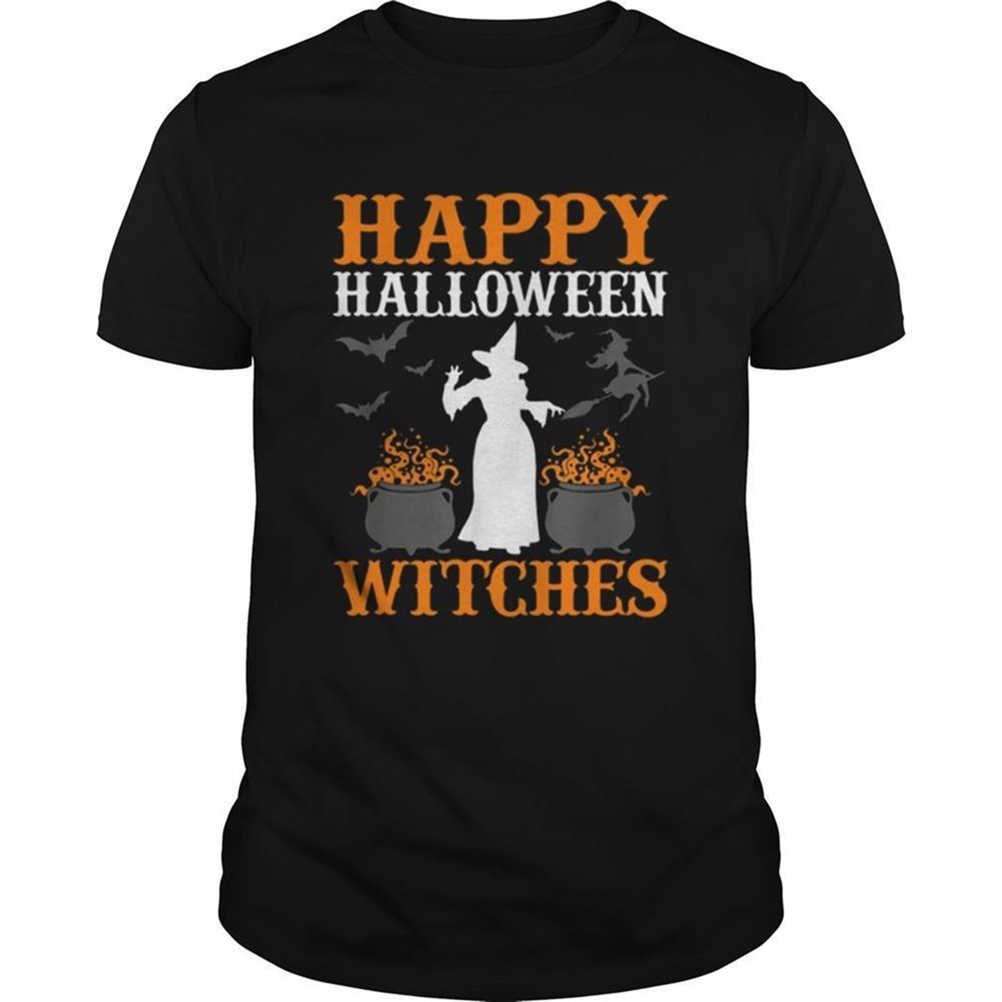 Hot Happy Halloween Witches Cute Spell Casting Witch Shirt