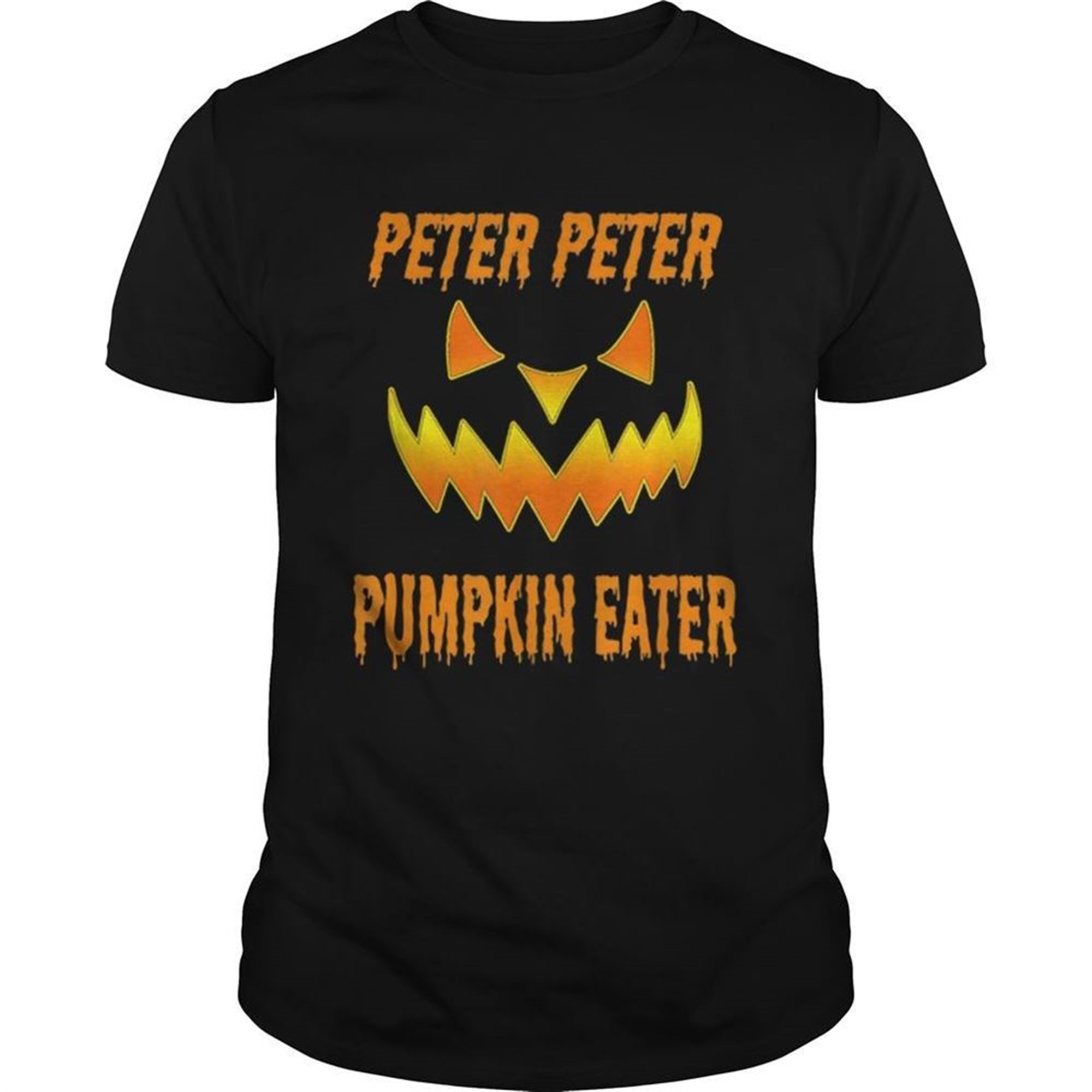 Hot Mens Peter Peter Pumpkin Eater Halloween Couples Costume Shirt