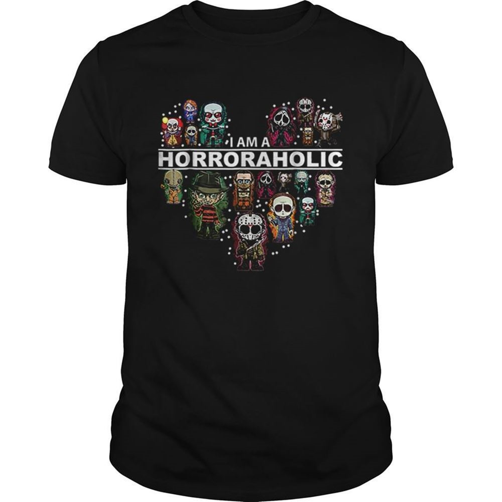 I Am A Horroraholic Halloween Day 2019 Shirt
