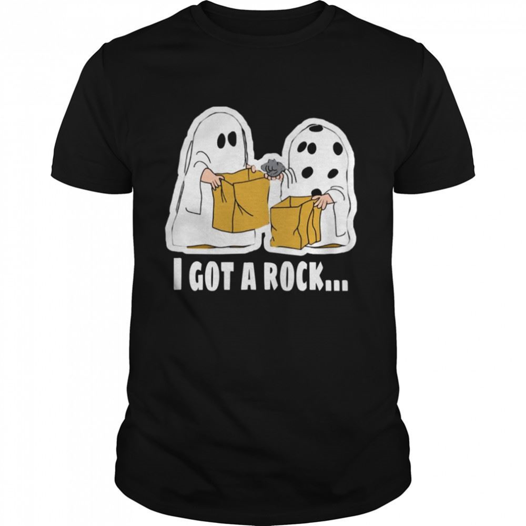 I Got A Rock Wghost Halloween Shirt