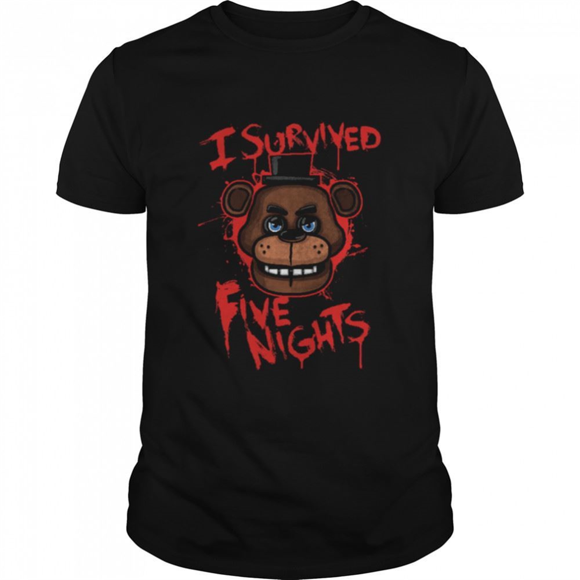 I Survived Five Nights At Freddy Five Nights At Freddys Pizzeria Halloween Day Shirt