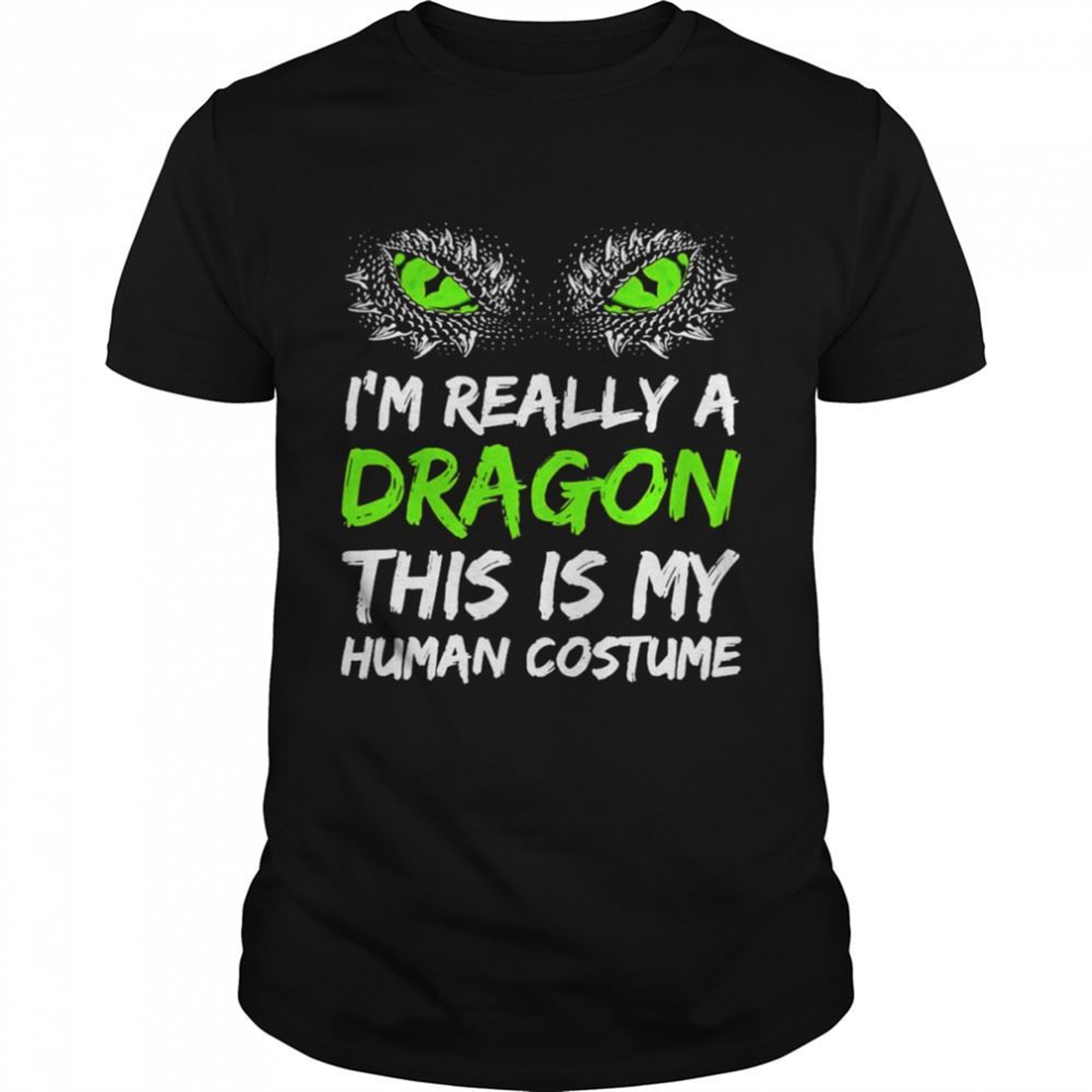 Ich Bin Wirklich Ein Drache Das Ist Meinchliches Kostm Halloween Langarmshirt T-shirt