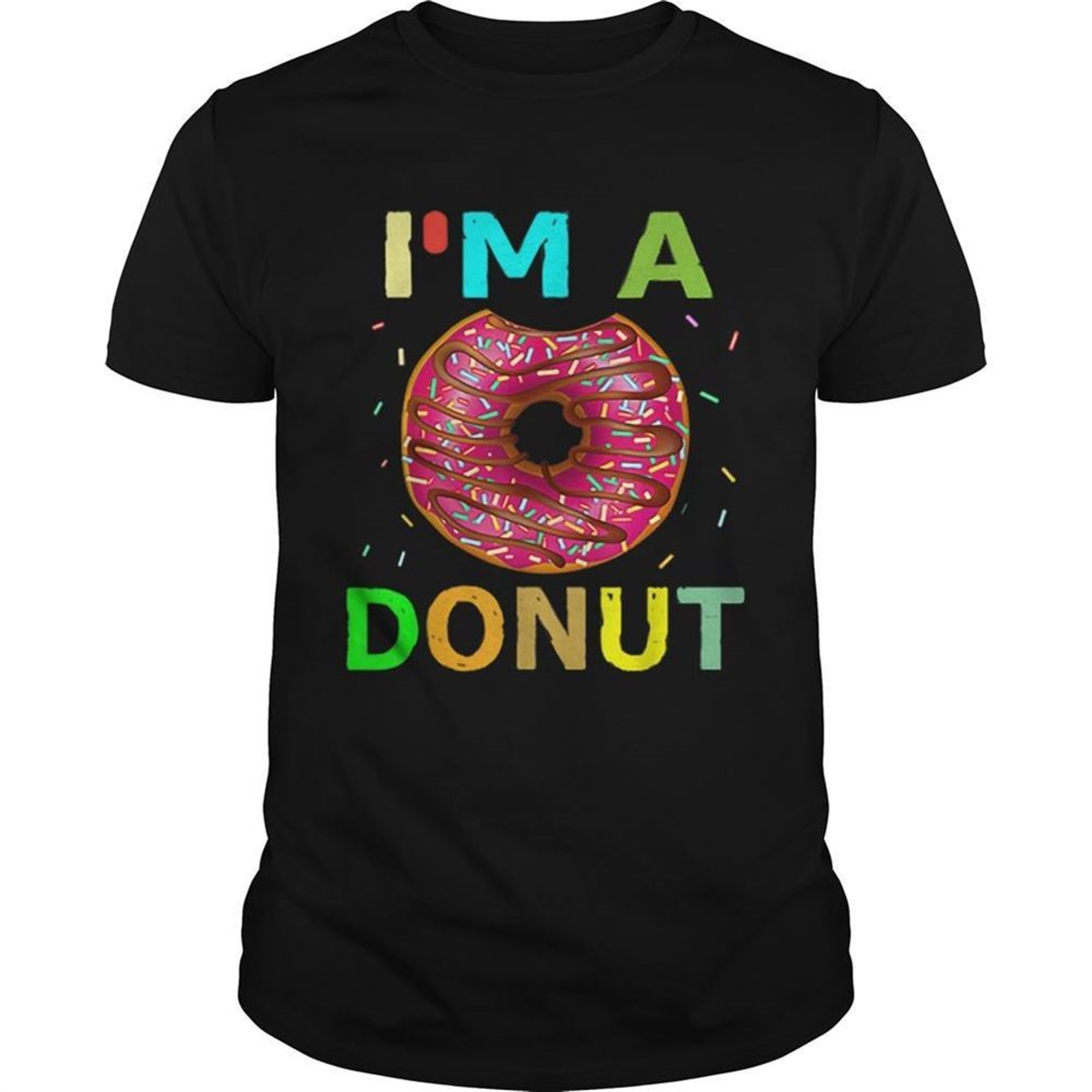 Im A Donut Halloween Costumes Gifts Men Women Kids Shirt
