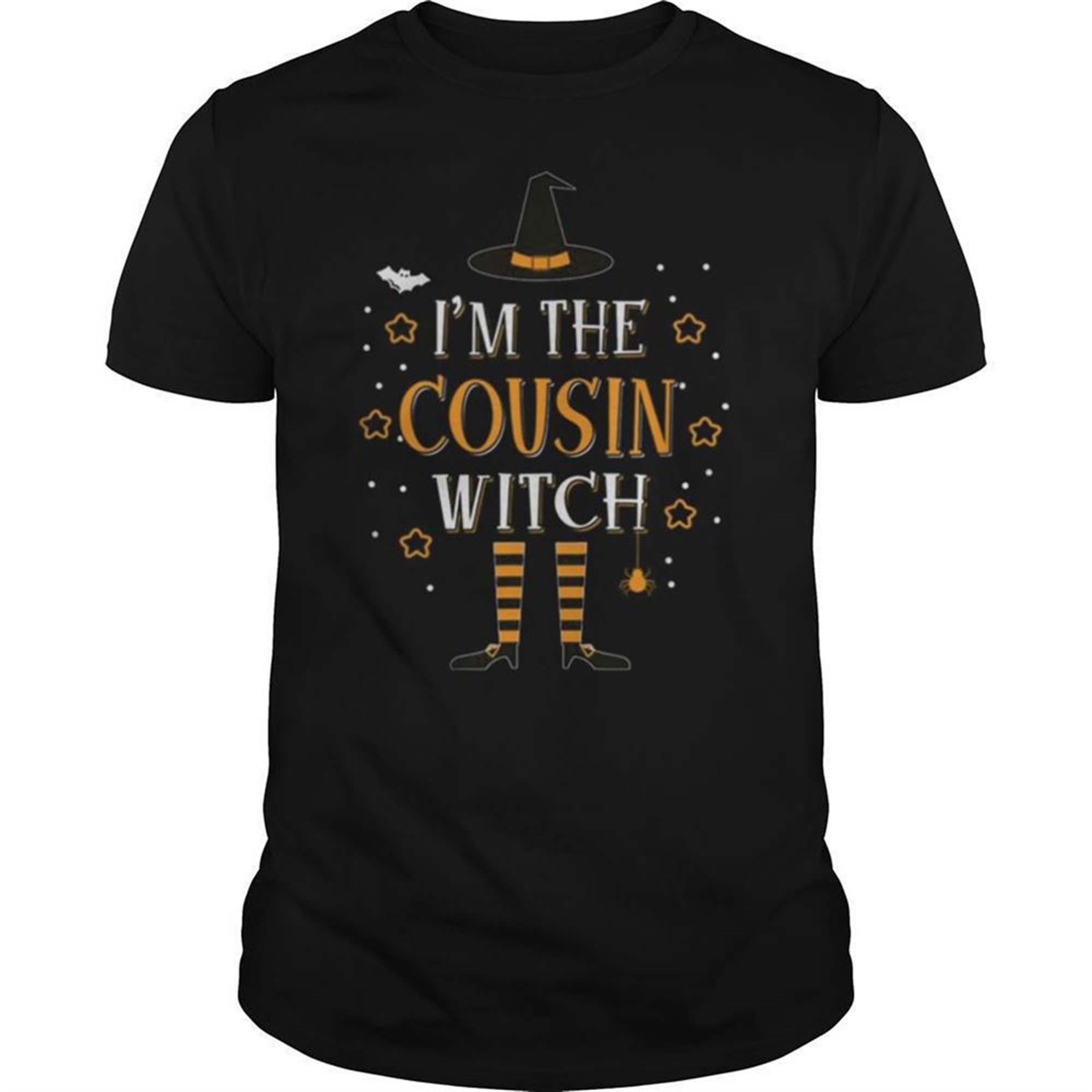 Im The Cousin Witch Halloween Matching Group Costume Shirt