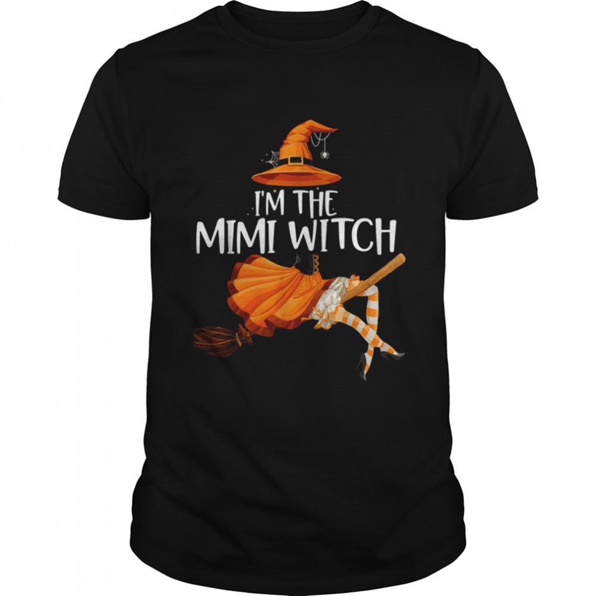 Im The Mimi Witch Funny Matching Grandma Halloween T-shirt