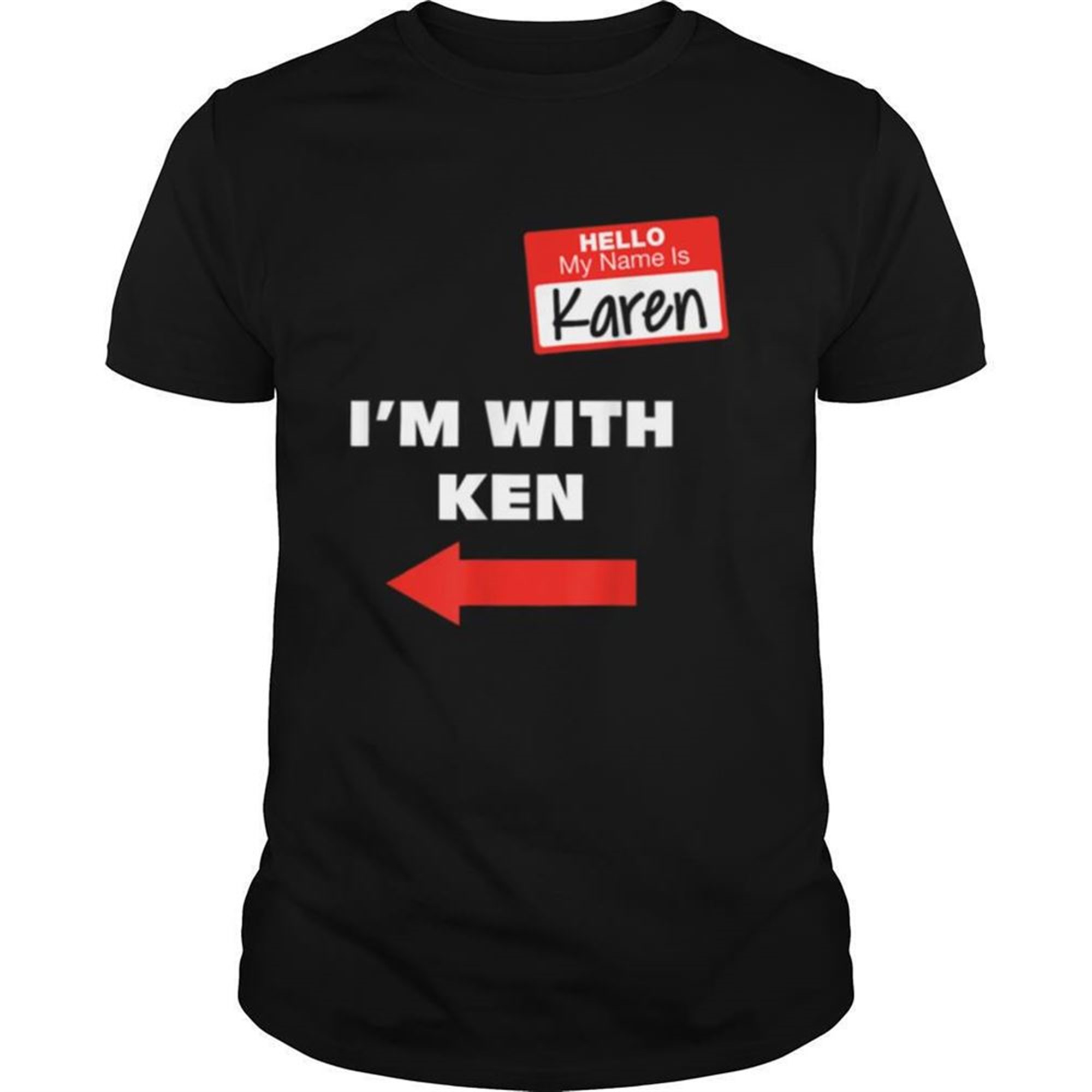 Im With Ken Couples Karen Halloween Costume Shirt