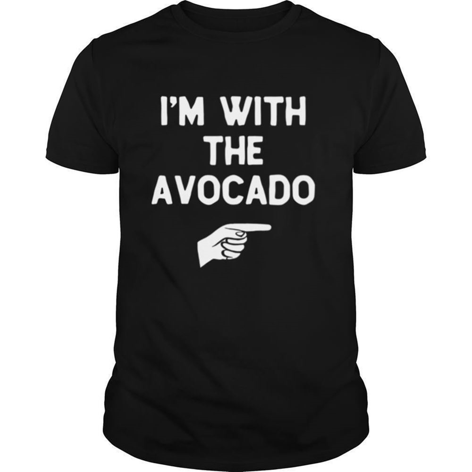 Im With The Avocado Costume Halloween Matching Shirt