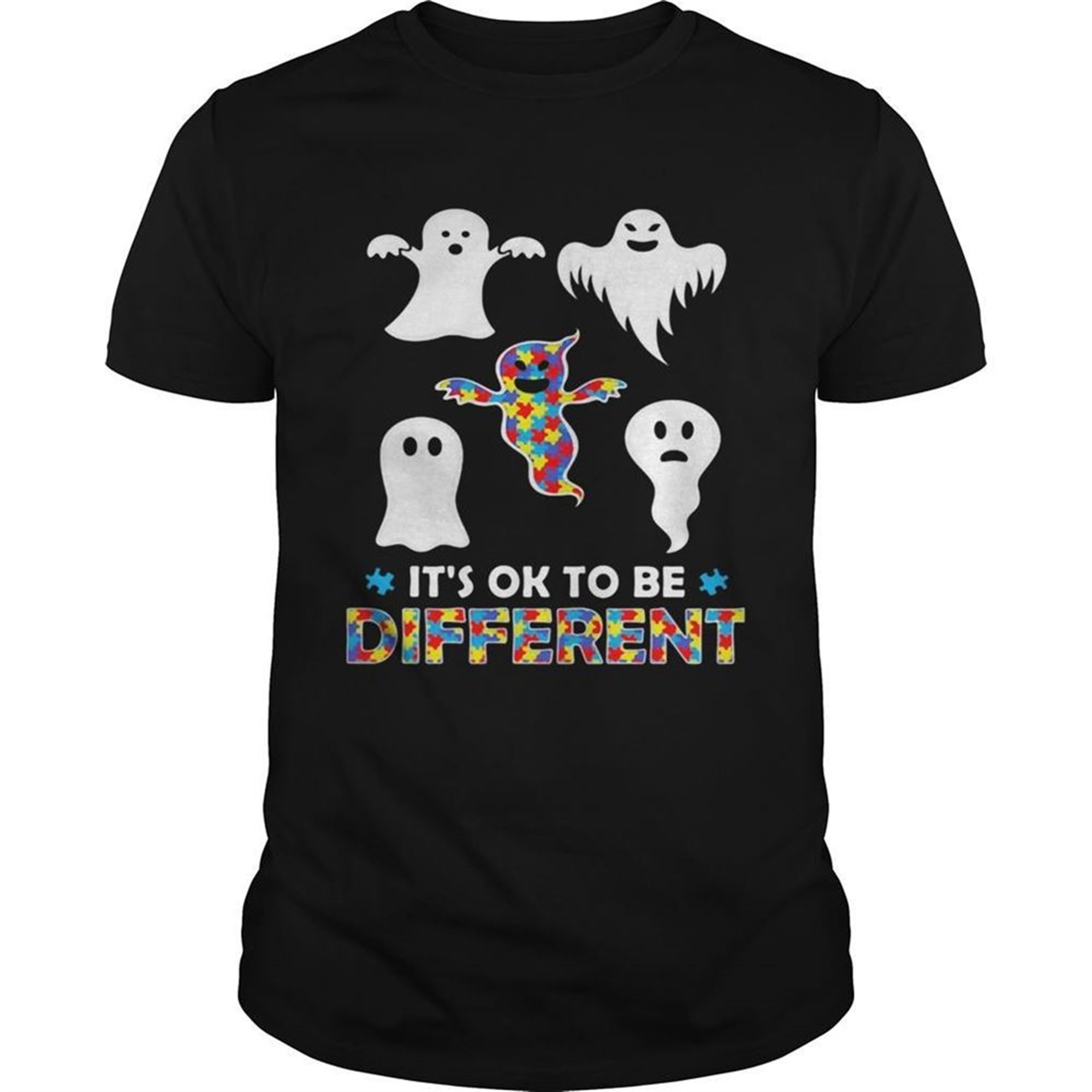Its Ok To Be Different Ghost Halloween Shirt