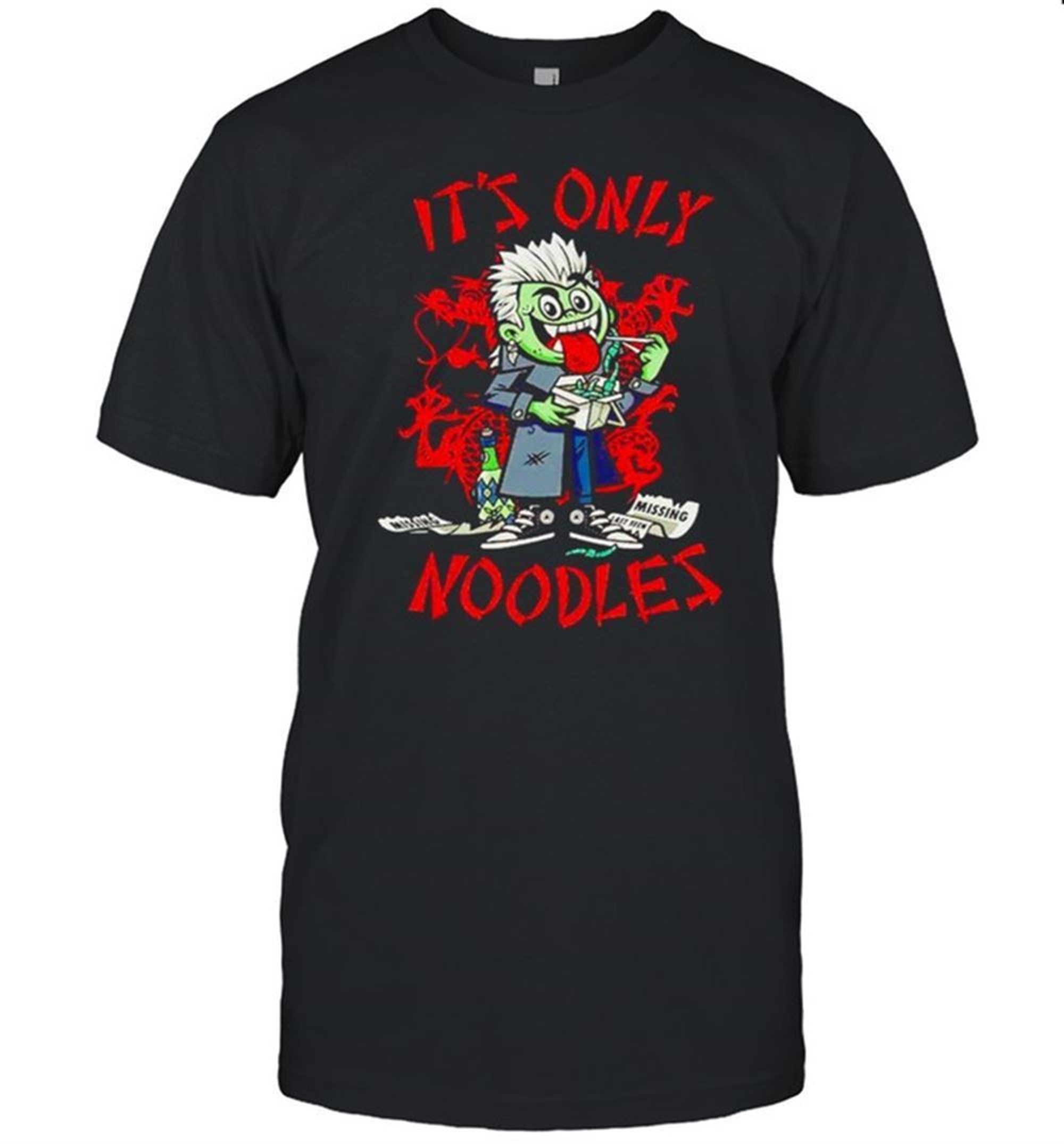 Its Only Noodles Halloween Shirt