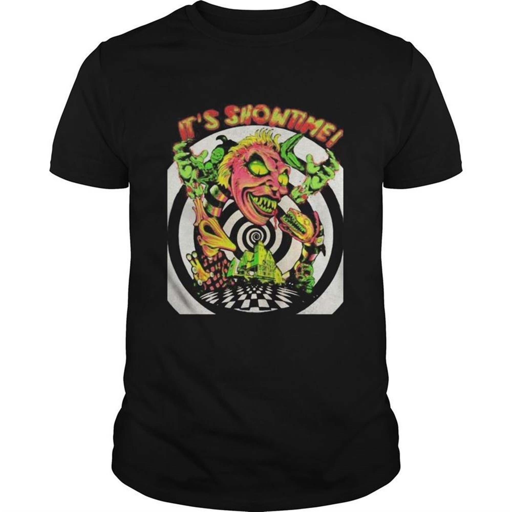 Its Showtime Funny Beetlejuice Halloween Shirt